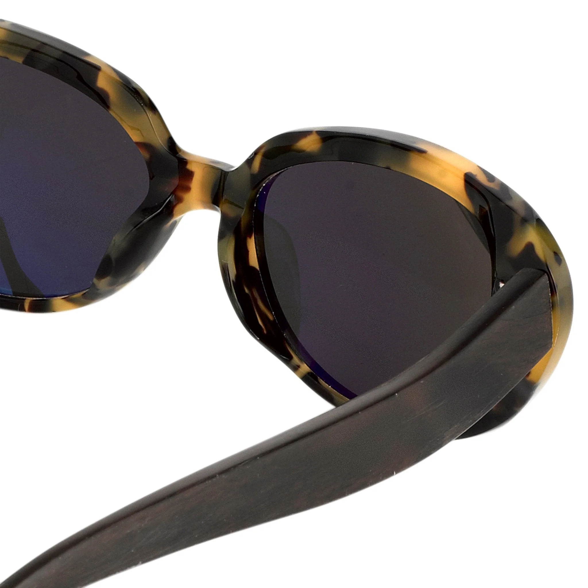 Oscar De La Renta Sunglasses Oval Tortoise and Dark Grey - Image 2