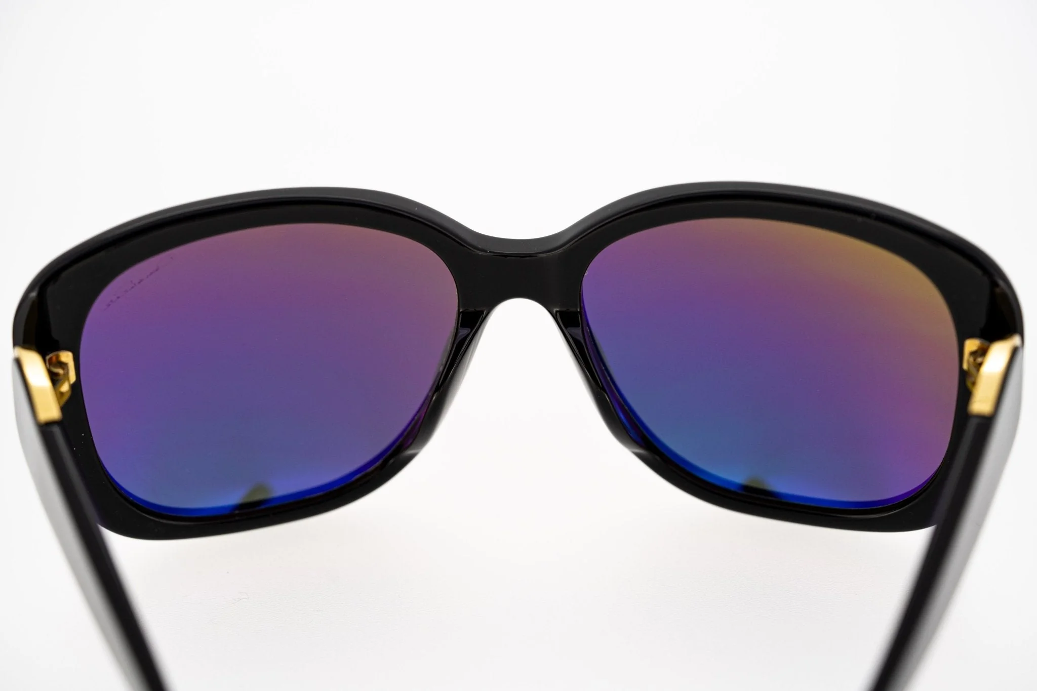 Oscar De La Renta Sunglasses Oversized Black and Grey - Image 6