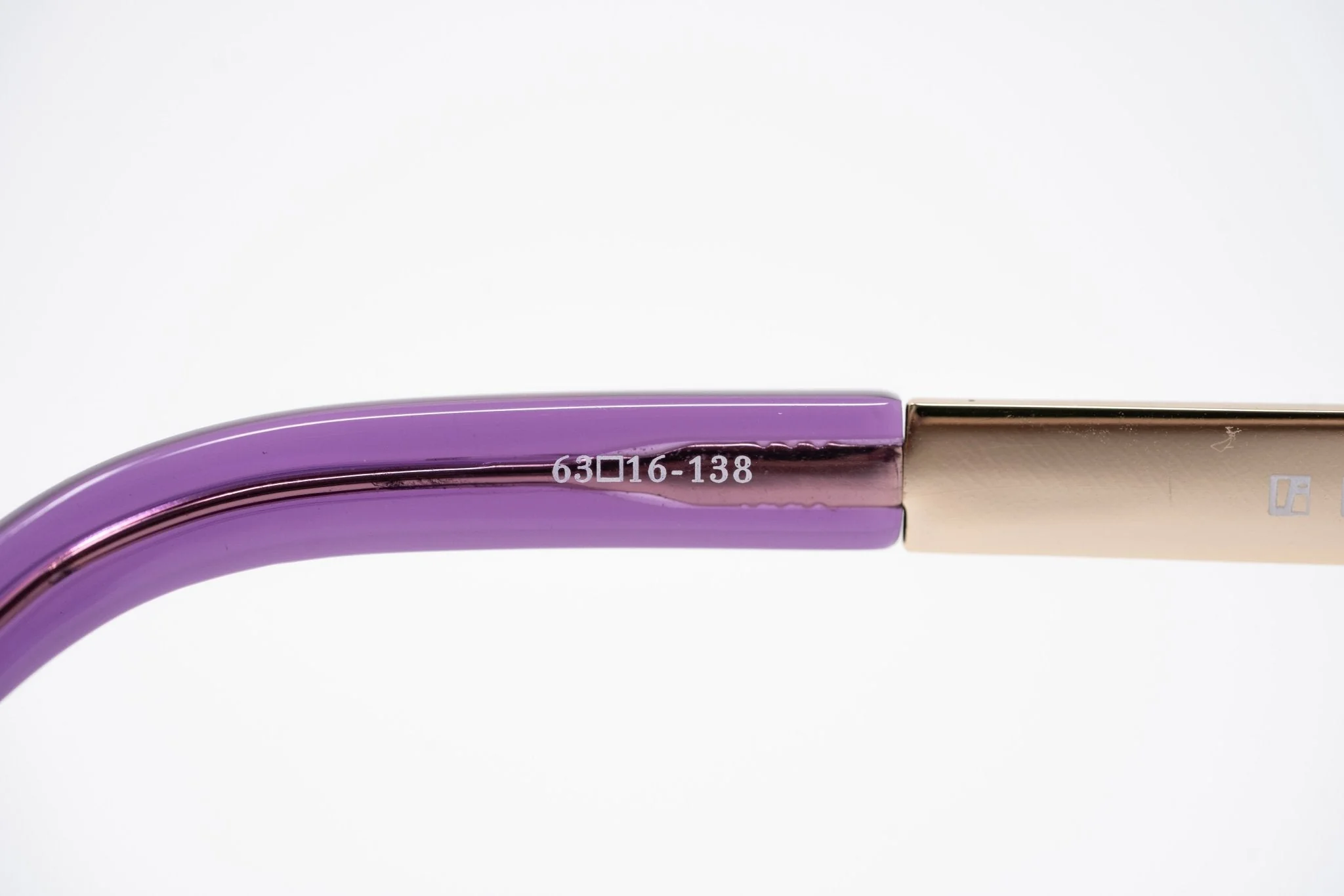 Oscar De La Renta Sunglasses Oversized Purple and Grey - Image 15