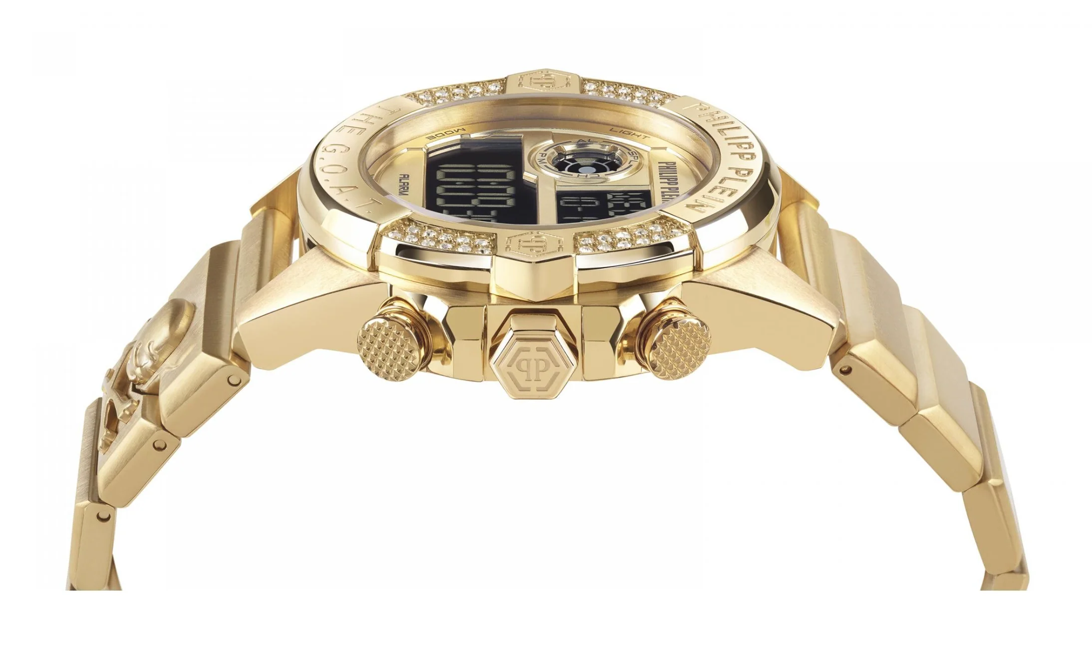 Philipp Plein Digital Watch The G.O.A.T. Gold - Image 4