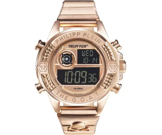 Philipp Plein Digital Watch The G.O.A.T. Rose Gold