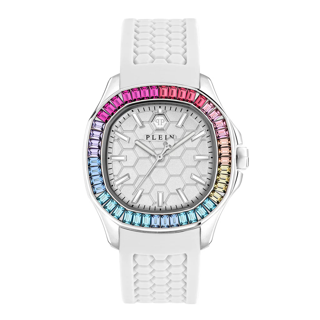 Philipp Plein High-Conic Ladies White Watch