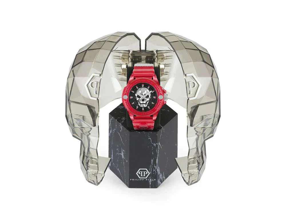 Philipp Plein High-Conic Men's Red Black Watch - Image 4