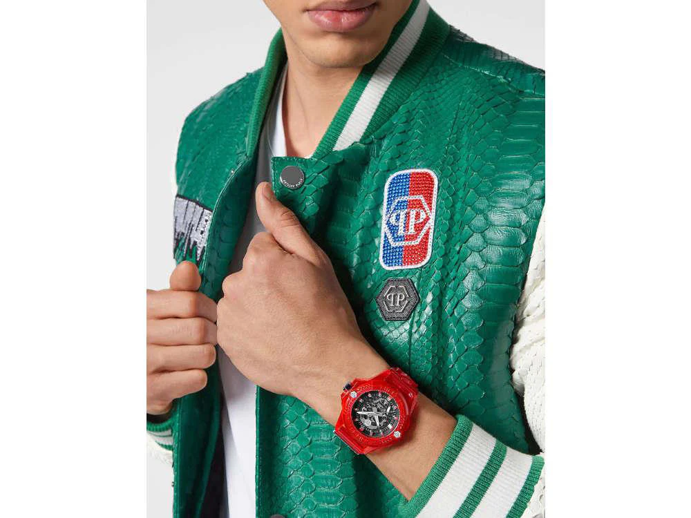 Philipp Plein High-Conic Men's Red Black Watch - Image 5