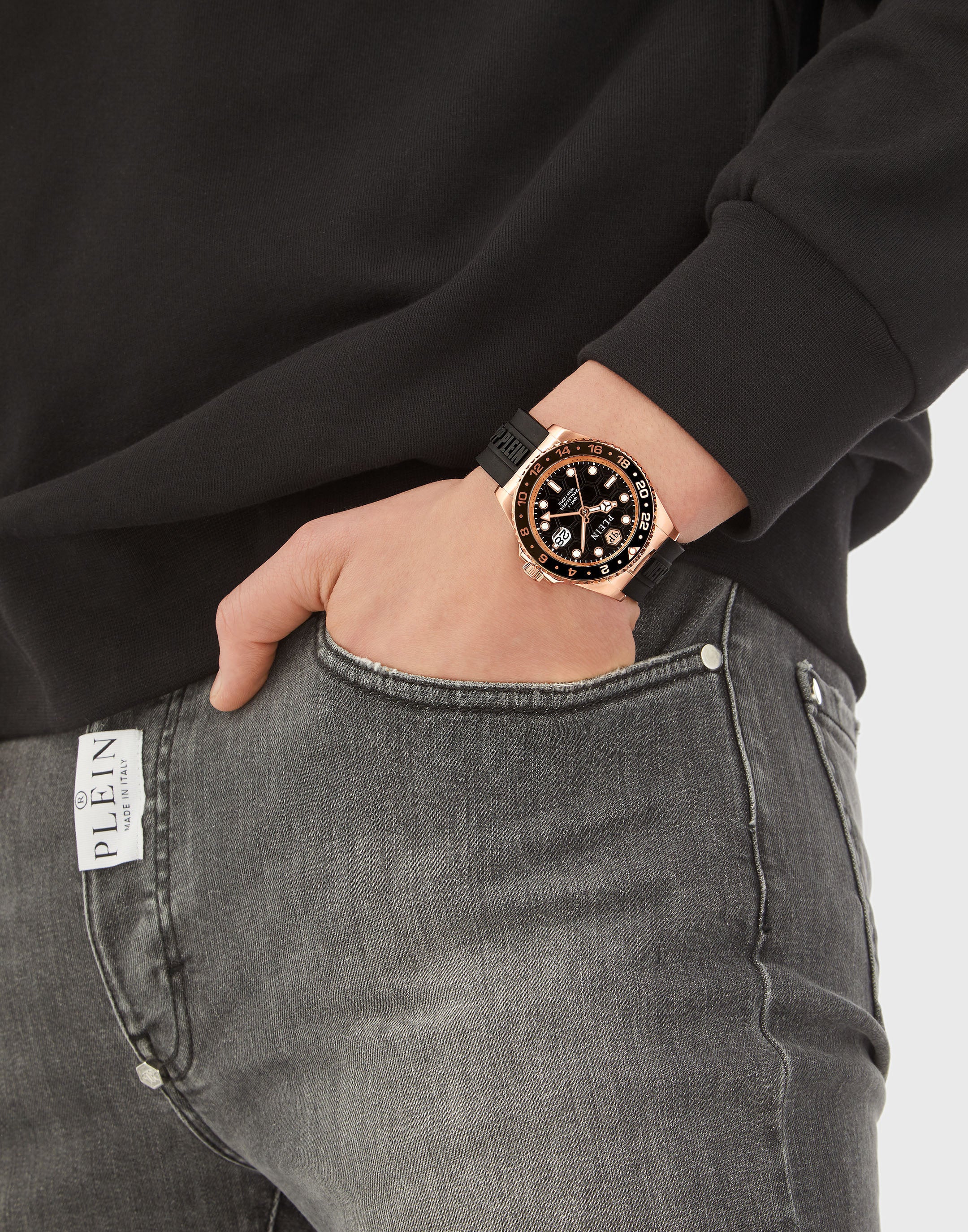 Philipp Plein Hyper $Port Men's Black Watch - Image 5