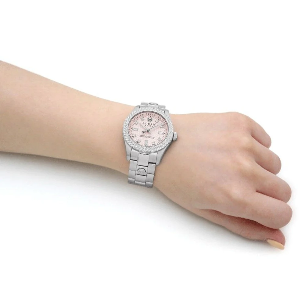 Philipp Plein Ladies Watch 36mm Queen Pink - Image 4