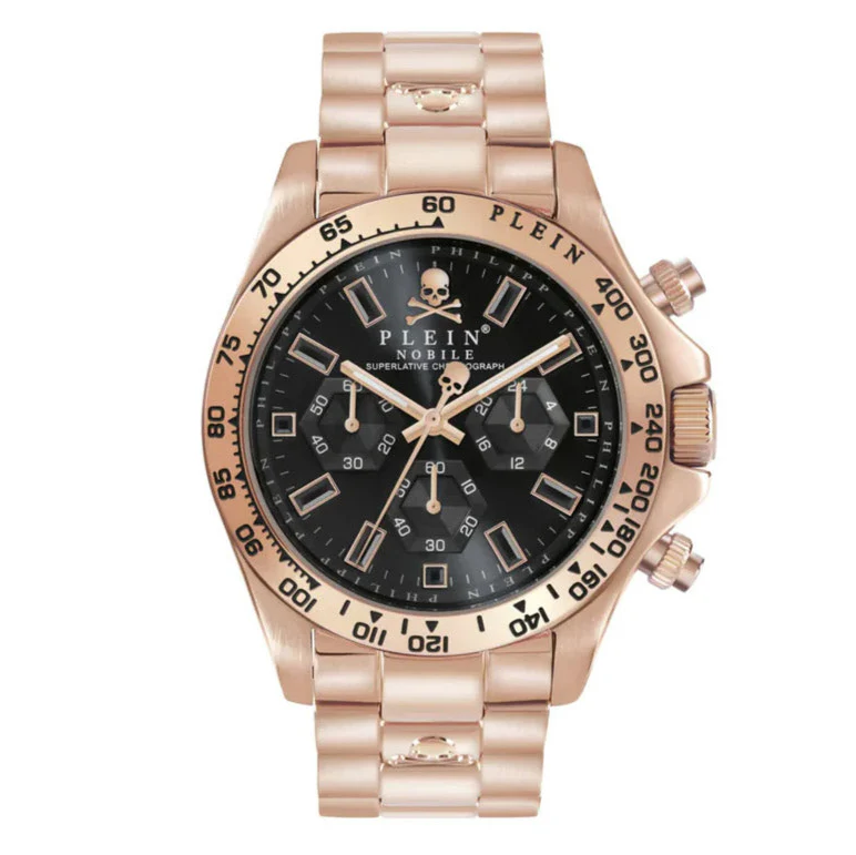 Philipp Plein Men's Watch Nobile Chronograph Rose Gold
