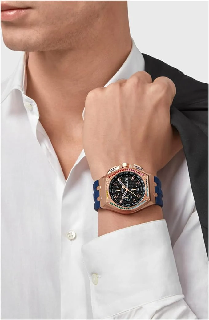 Philipp Plein Mens Watch Plein Extreme Rose Gold - Image 4
