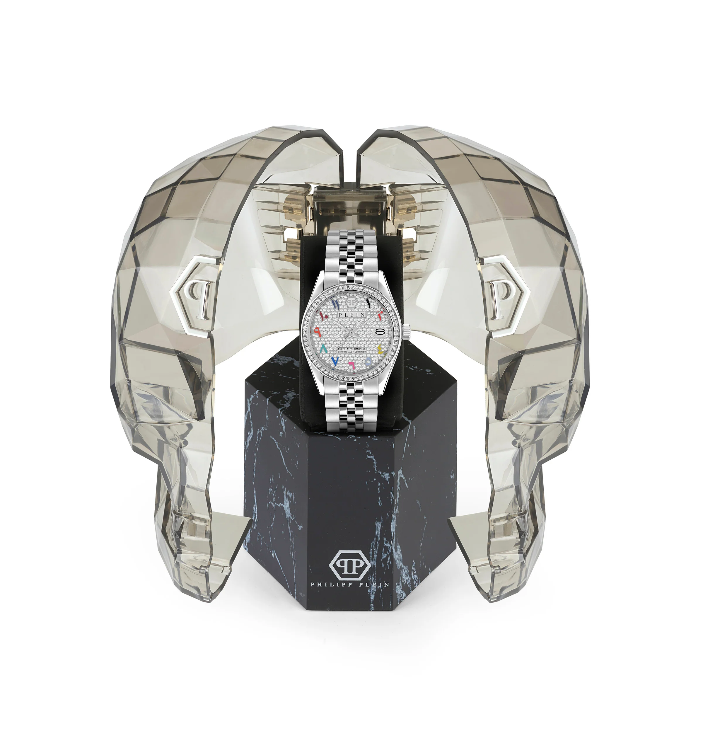Philipp Plein Rock Couture Ladies White Watch - Image 4