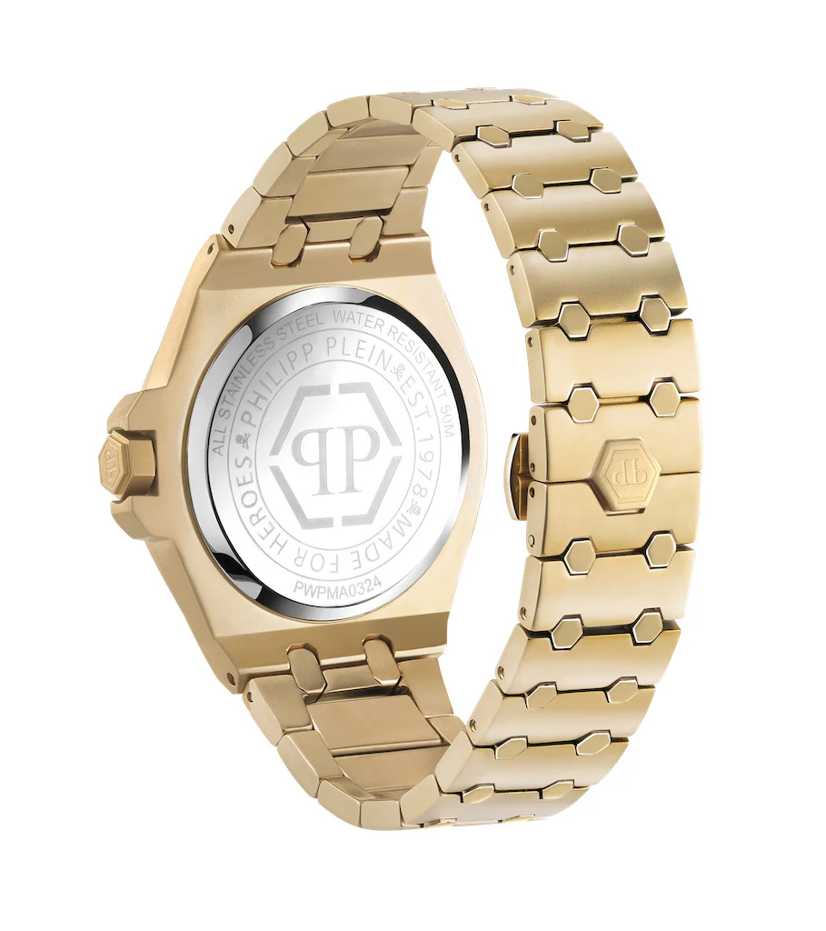 Philipp Plein Rock Couture Men's Gold Watch - Image 2
