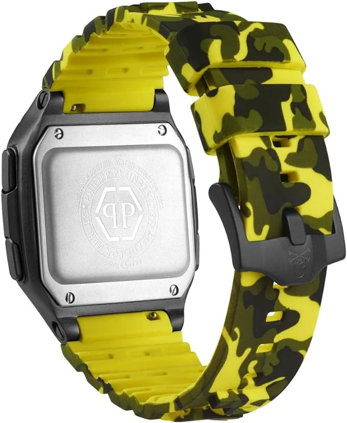 Philipp Plein Watch Hyper Shock Yellow Camo - Image 2