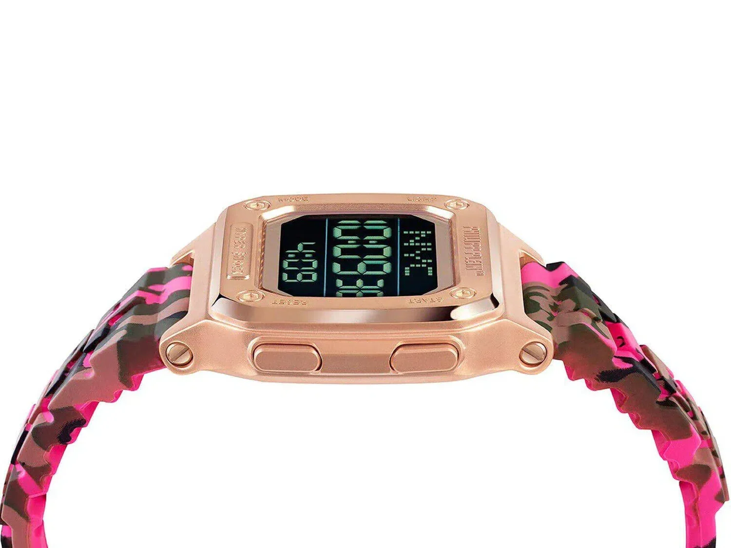 Philipp Plein Watch Unisex Hyper Shock Fuchsia Camo Watch - Image 4