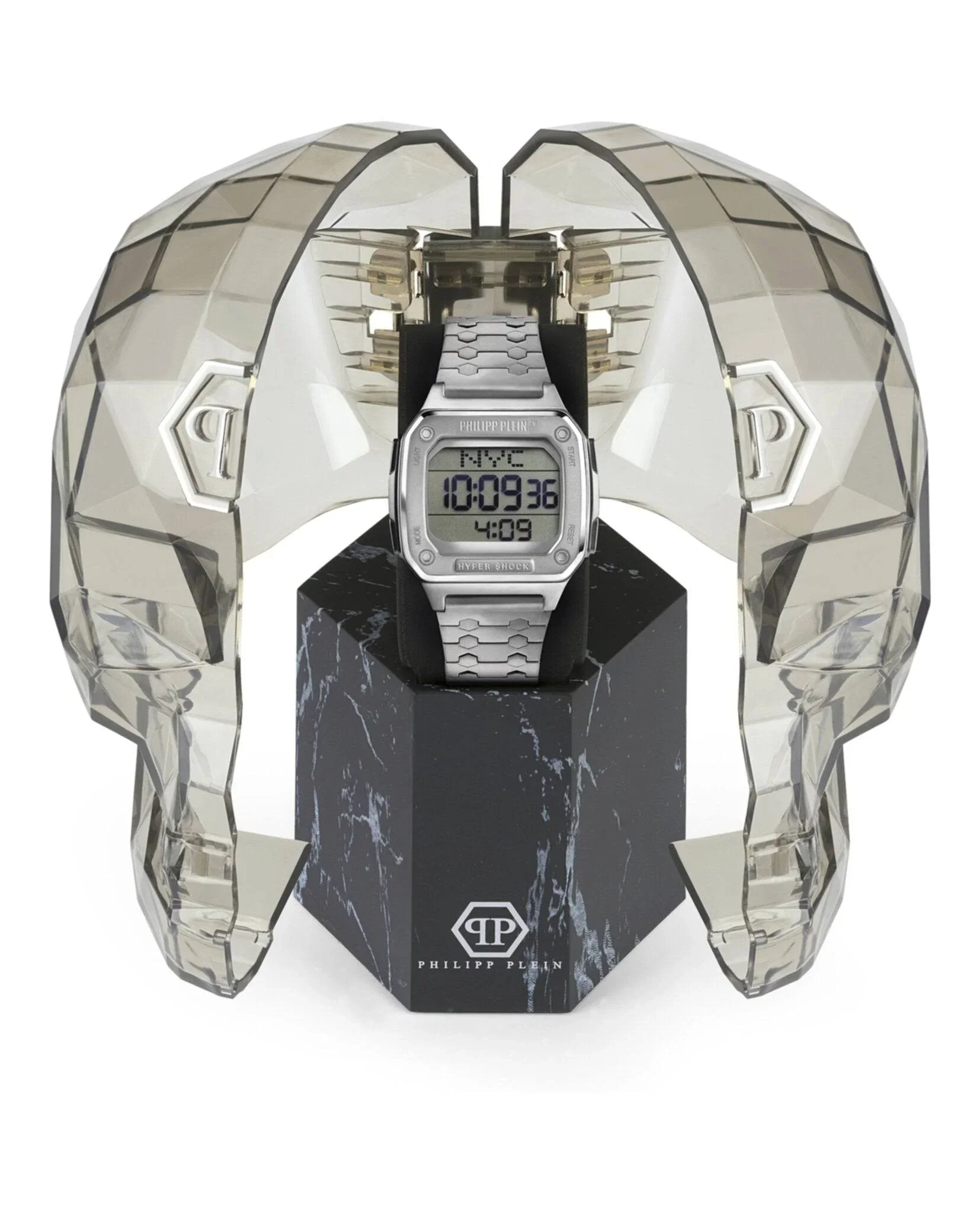 Philipp Plein Watch Hyper Shock Silver - Image 2