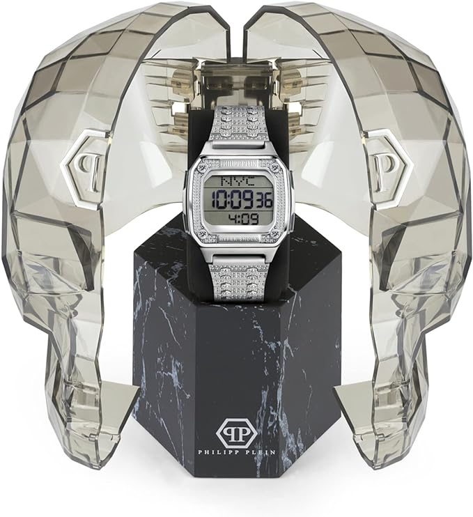 Philipp Plein Watch Hyper Shock Silver - Image 4
