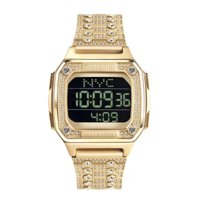 Philipp Plein Watch Hyper Shock Gold