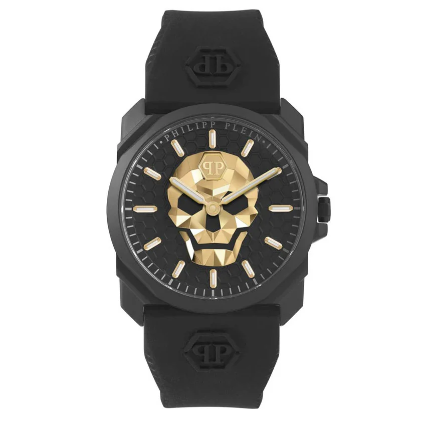 Philipp Plein Watch The Skull King Black