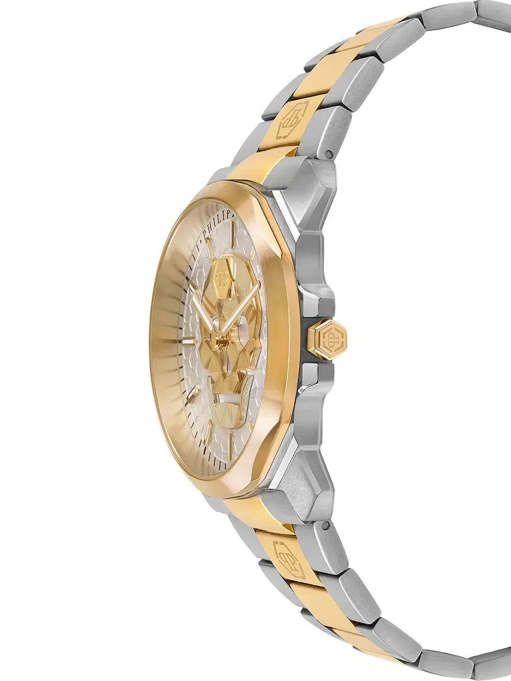 Philipp Plein Watch The Skull King Silver Gold - Image 3