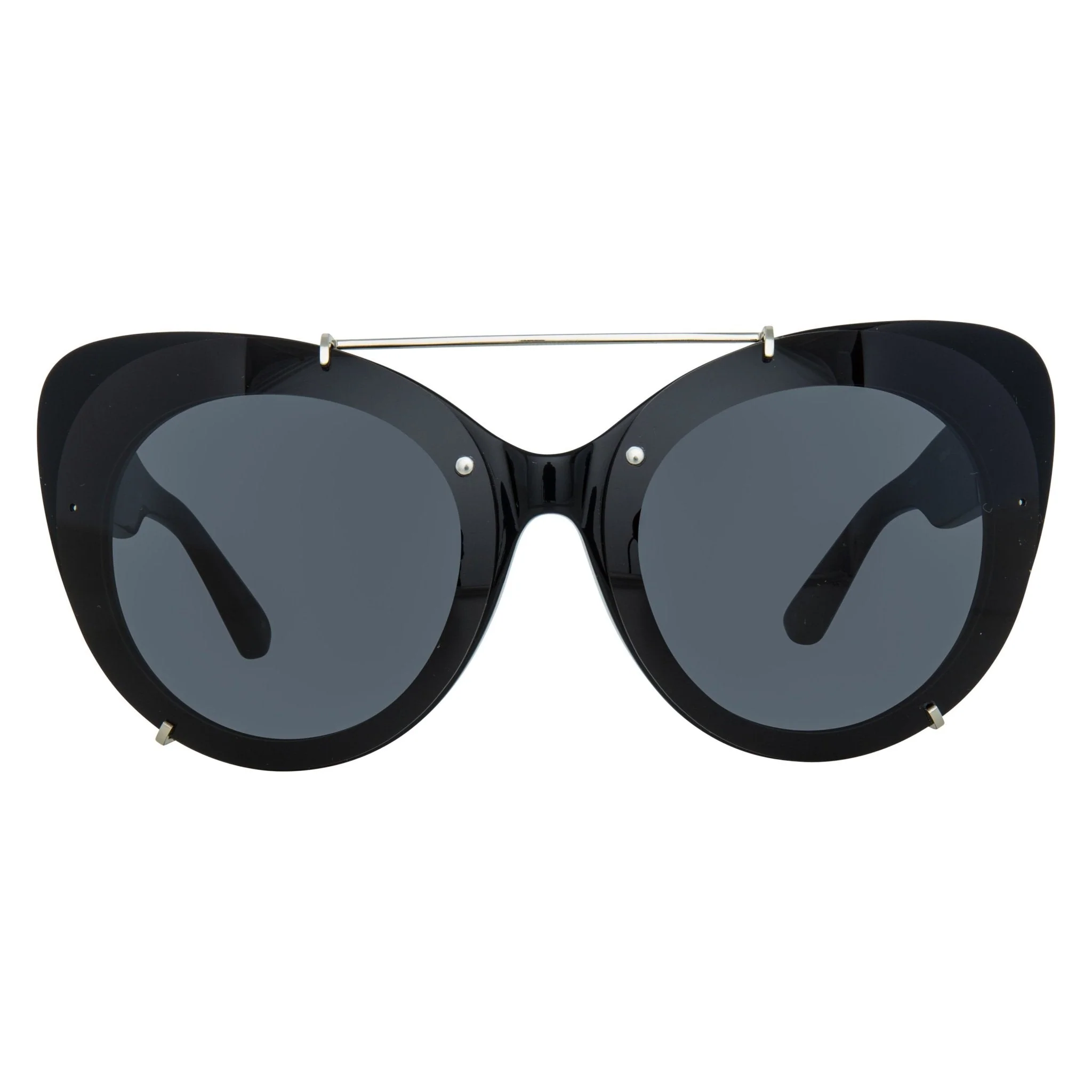 Phillip Lim Ladies Sunglasses Cat Eye Black