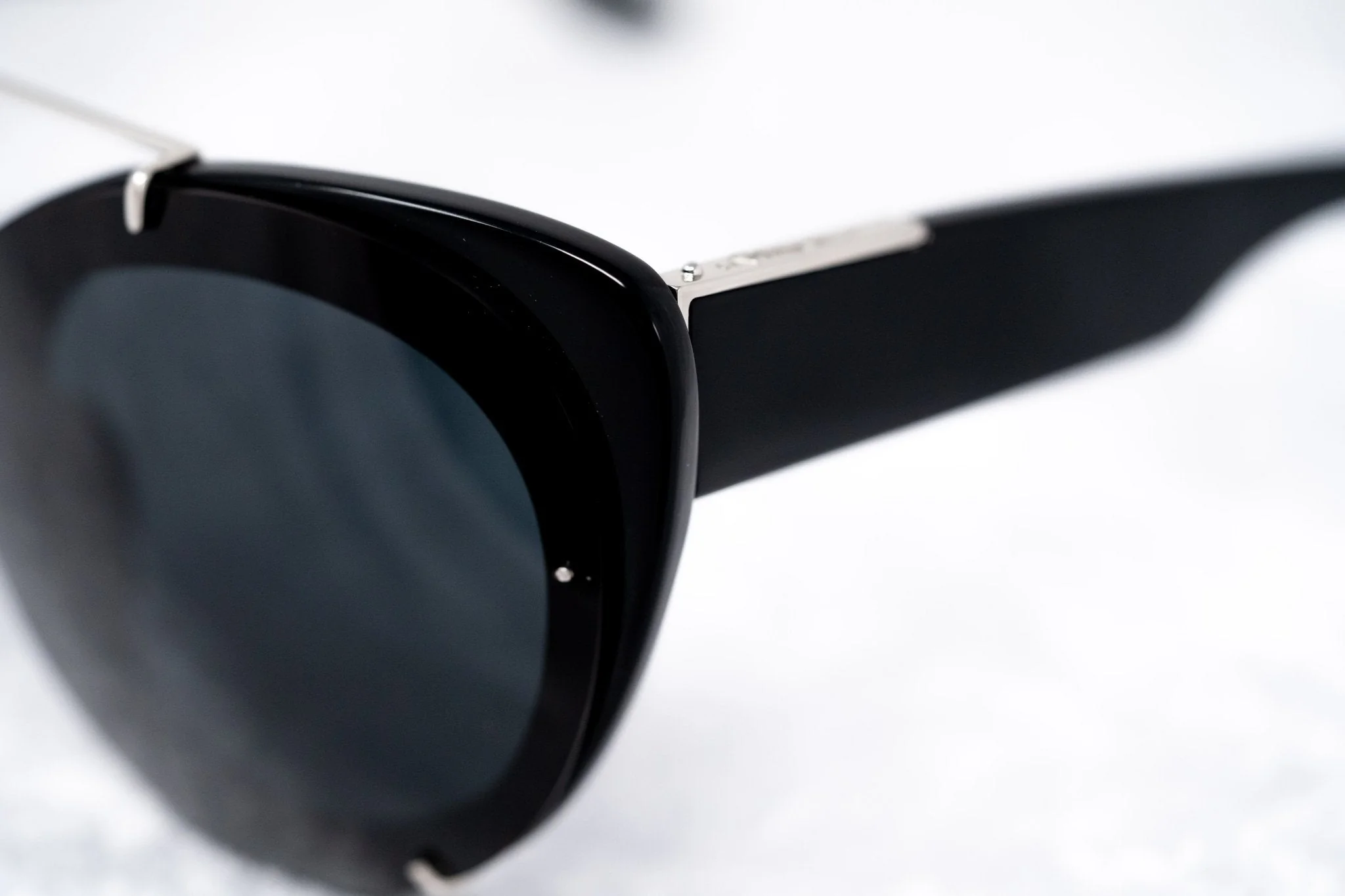Phillip Lim Ladies Sunglasses Cat Eye Black - Image 6