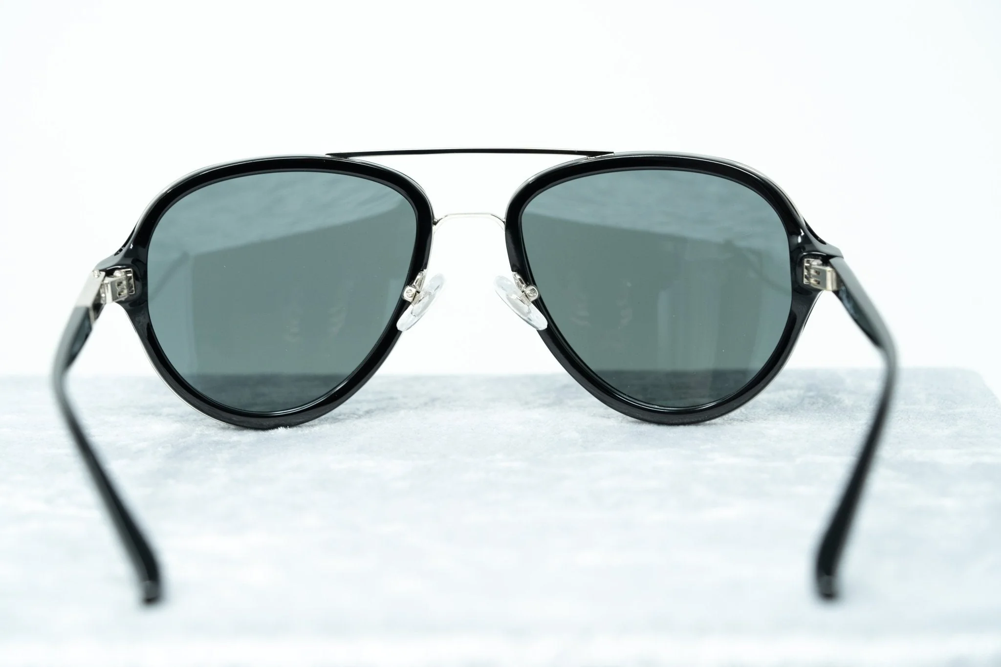 Phillip Lim Sunglasses Black and Blue Mirror - Image 6