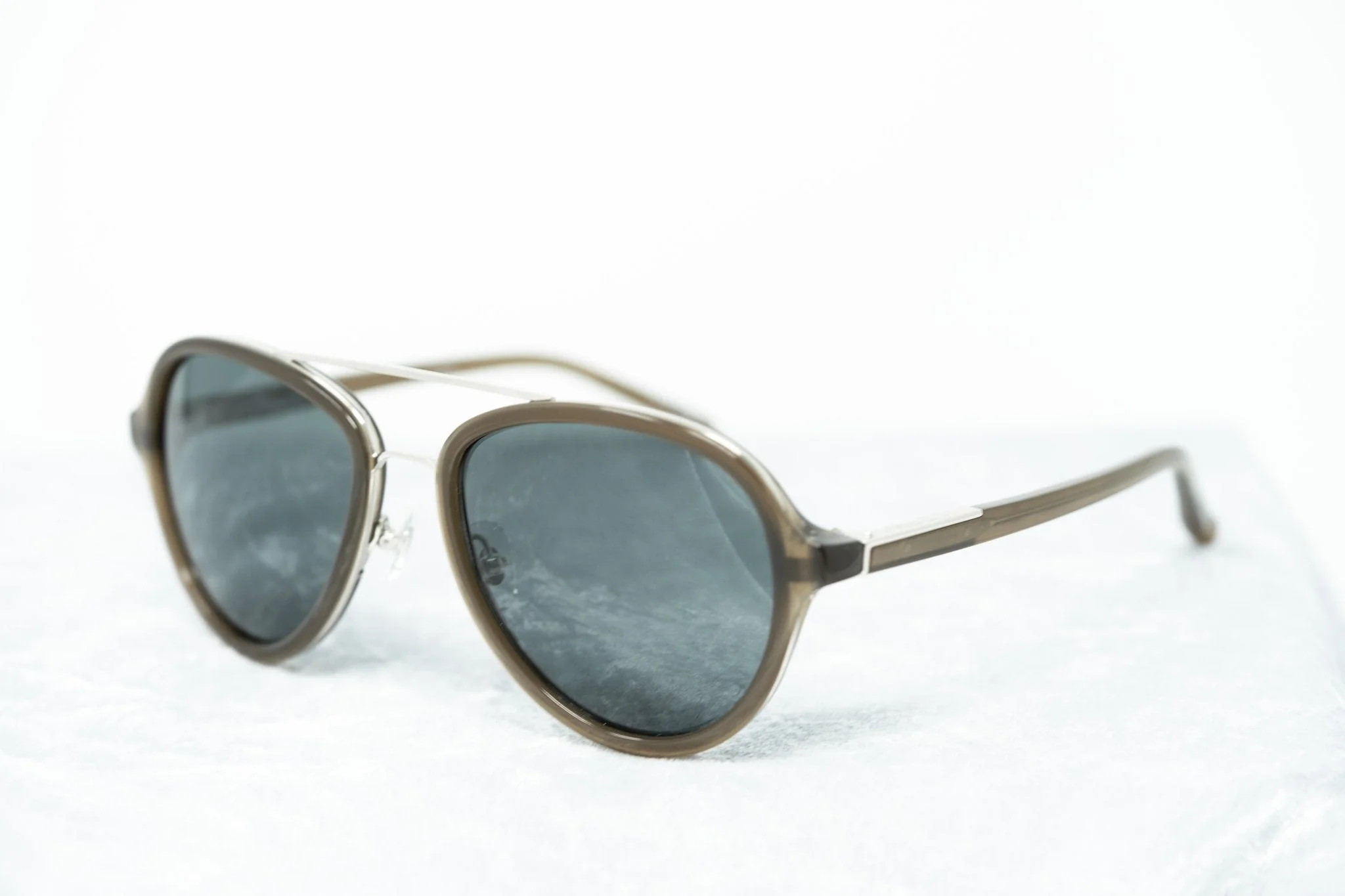 Phillip Lim Men's Sunglasses Brown and Fog Green - Image 5