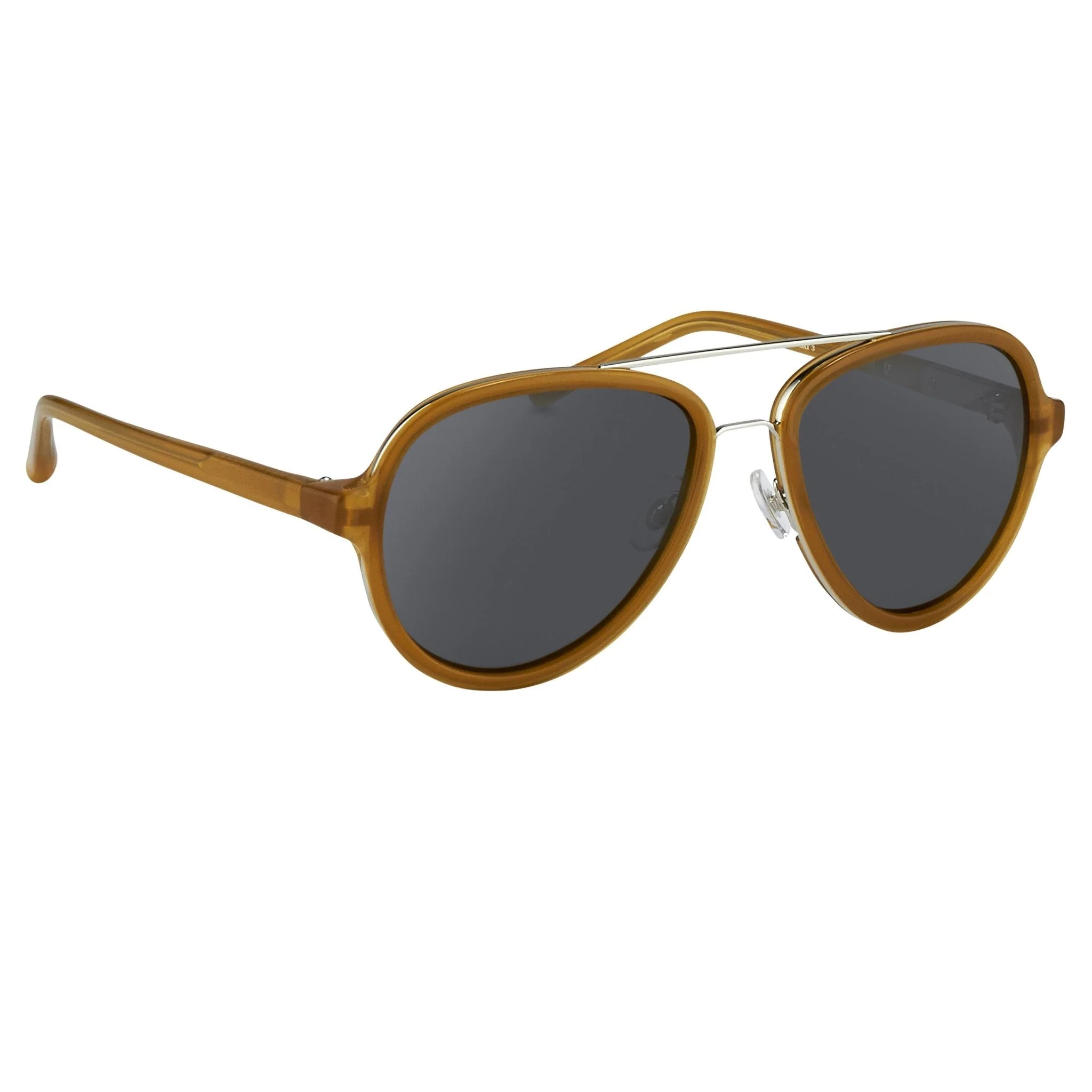 Phillip Lim Men's Sunglasses Honey and Fog Green - Image 3