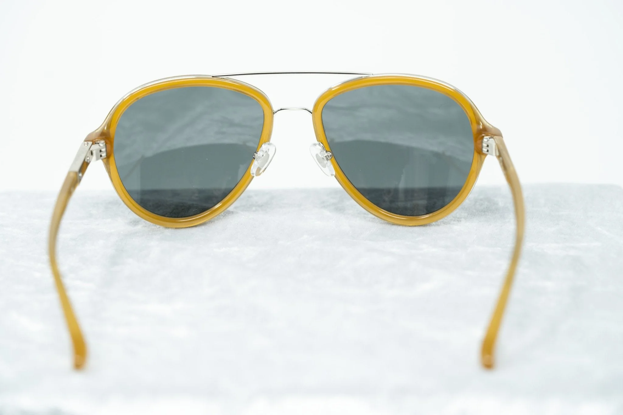 Phillip Lim Men's Sunglasses Honey and Fog Green - Image 5
