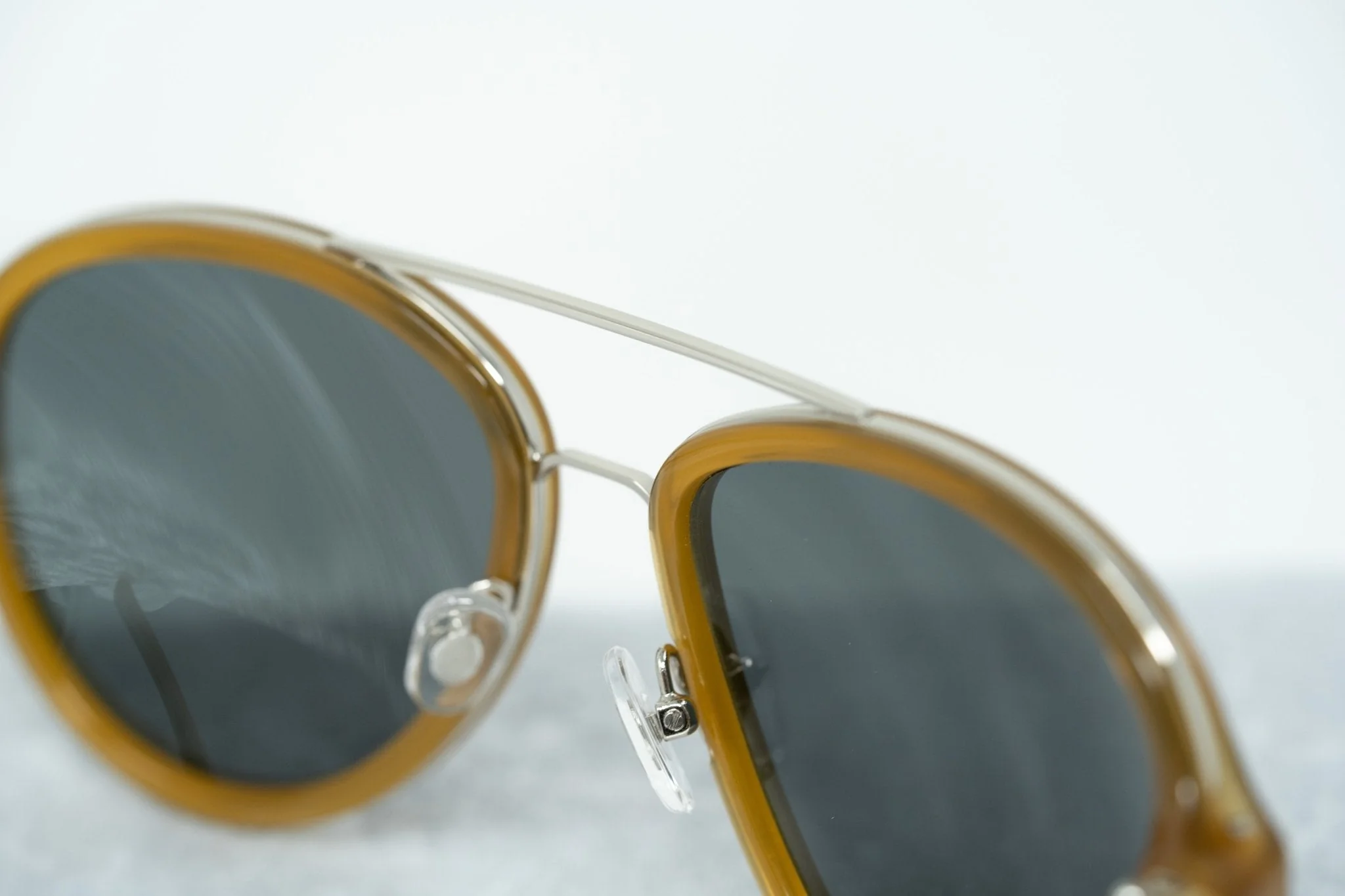 Phillip Lim Men's Sunglasses Honey and Fog Green - Image 6