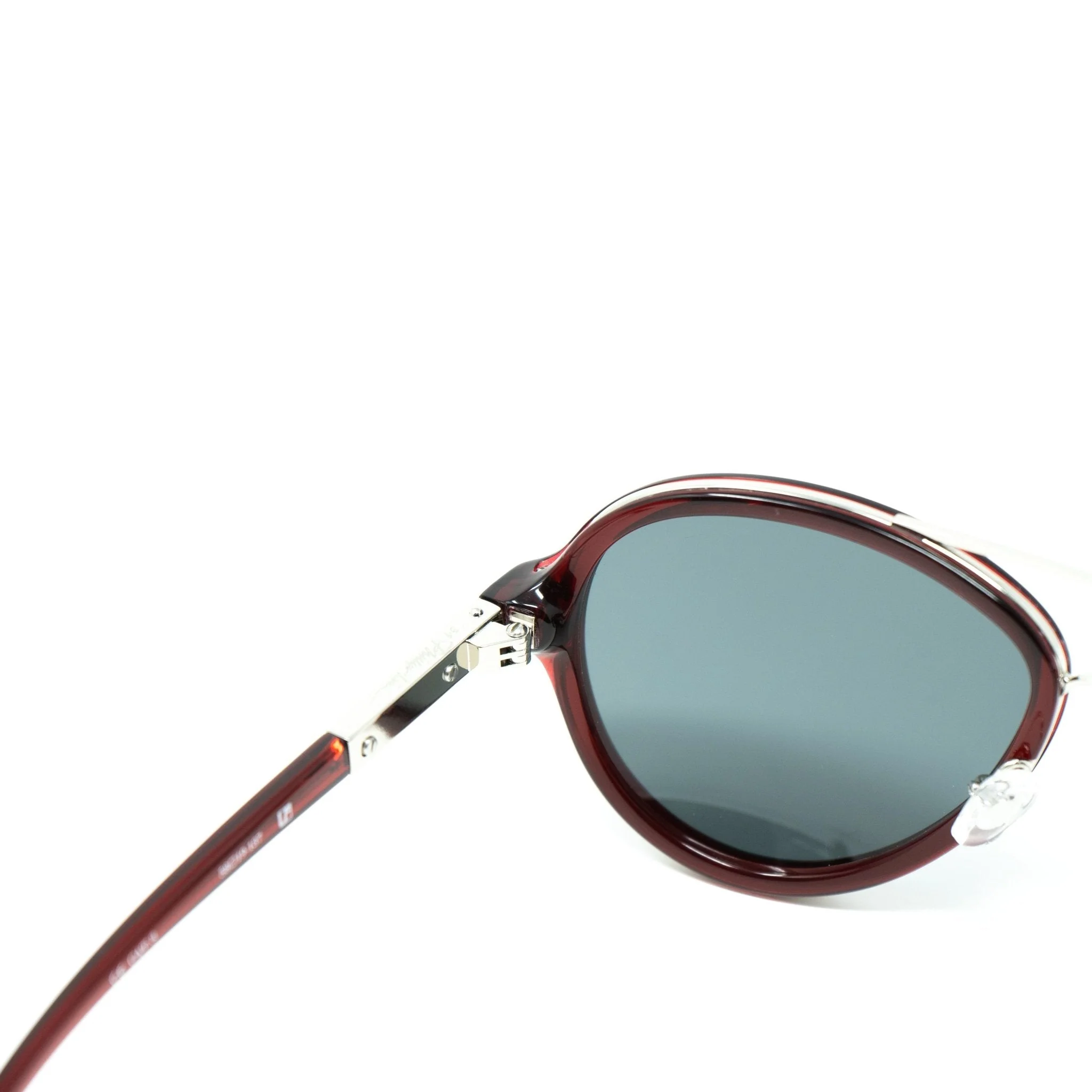 Phillip Lim Men's Sunglasses Merlot and Green - Image 2