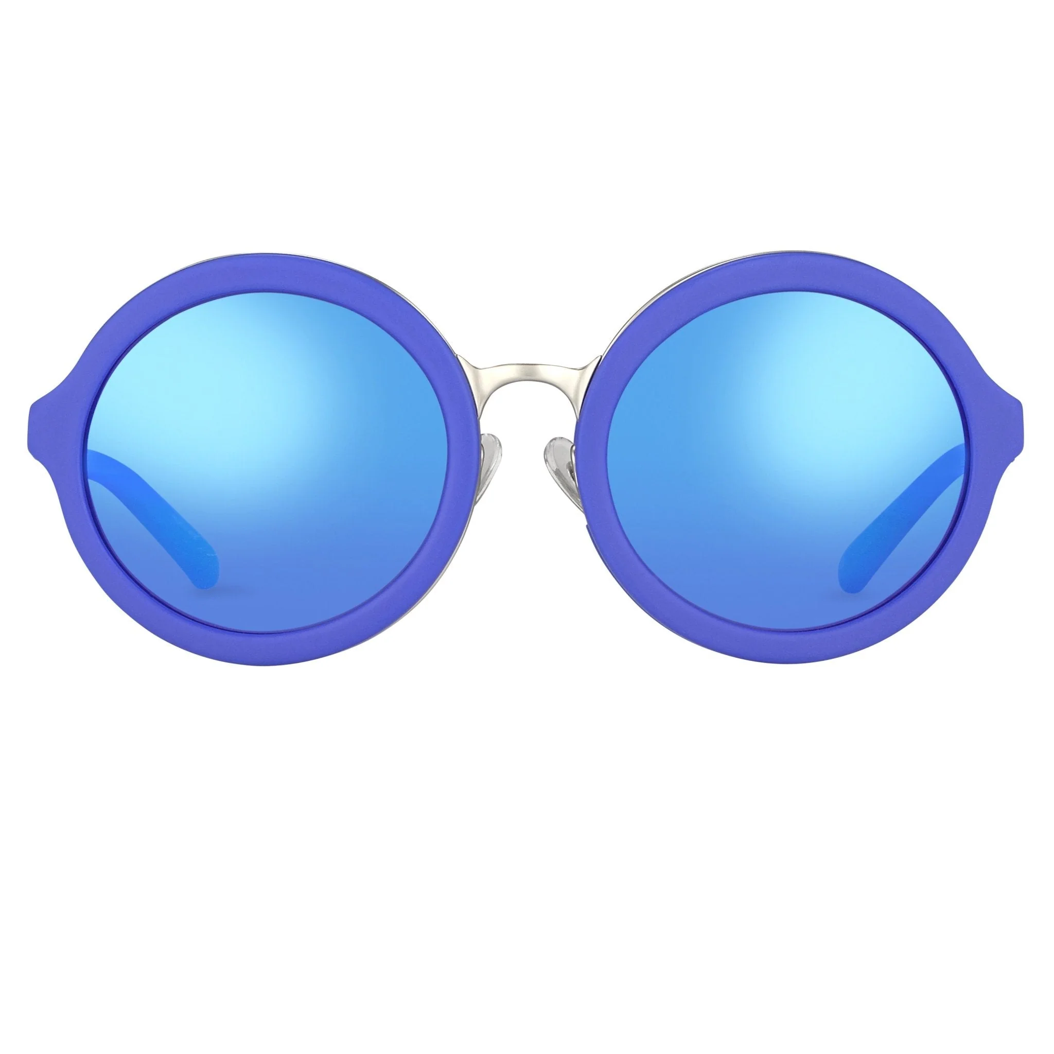 Phillip Lim Sunglasses Round Blue and Electric Blue