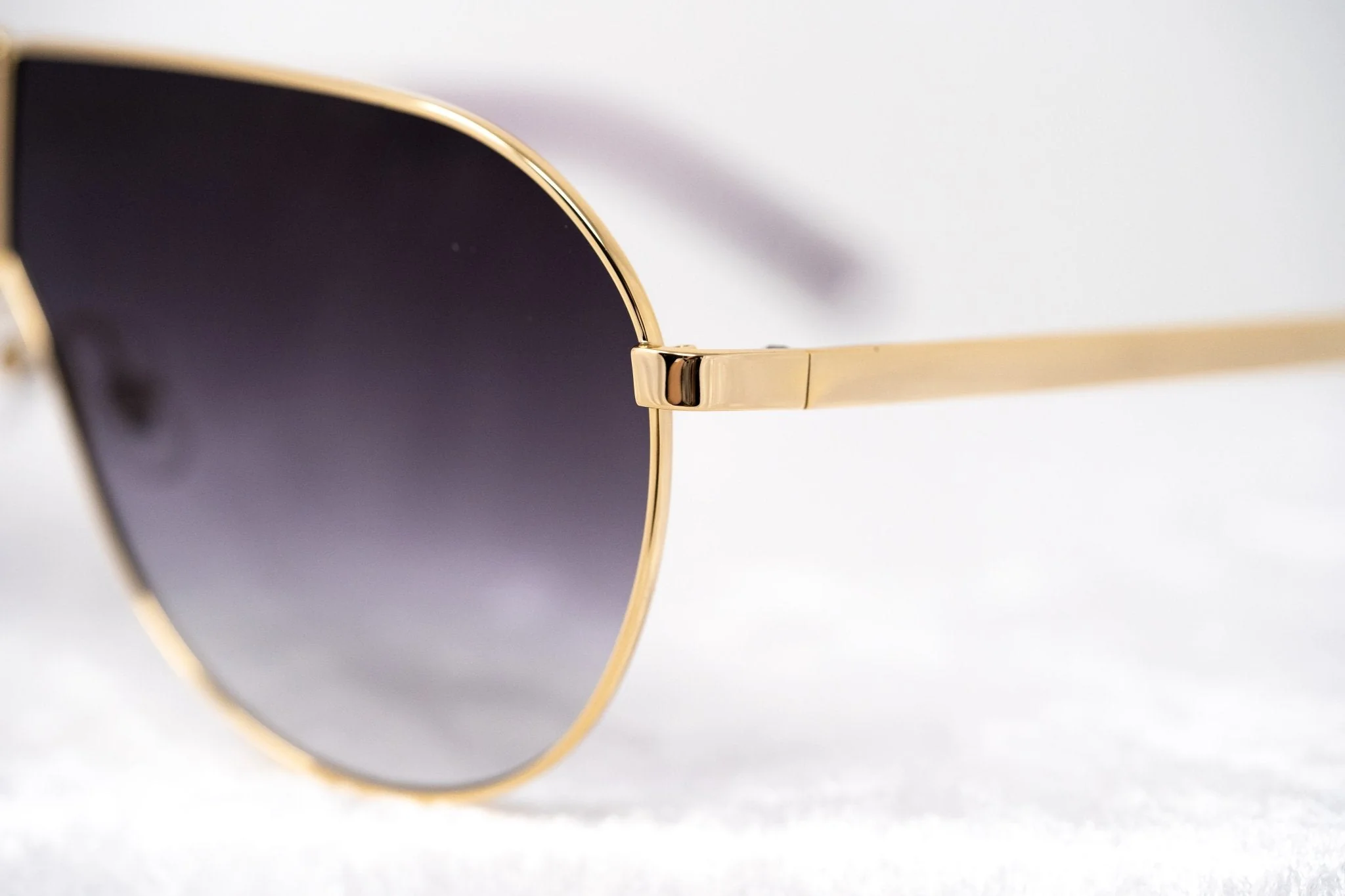 Phillip Lim Sunglasses Shield Gold and Purple - Image 9