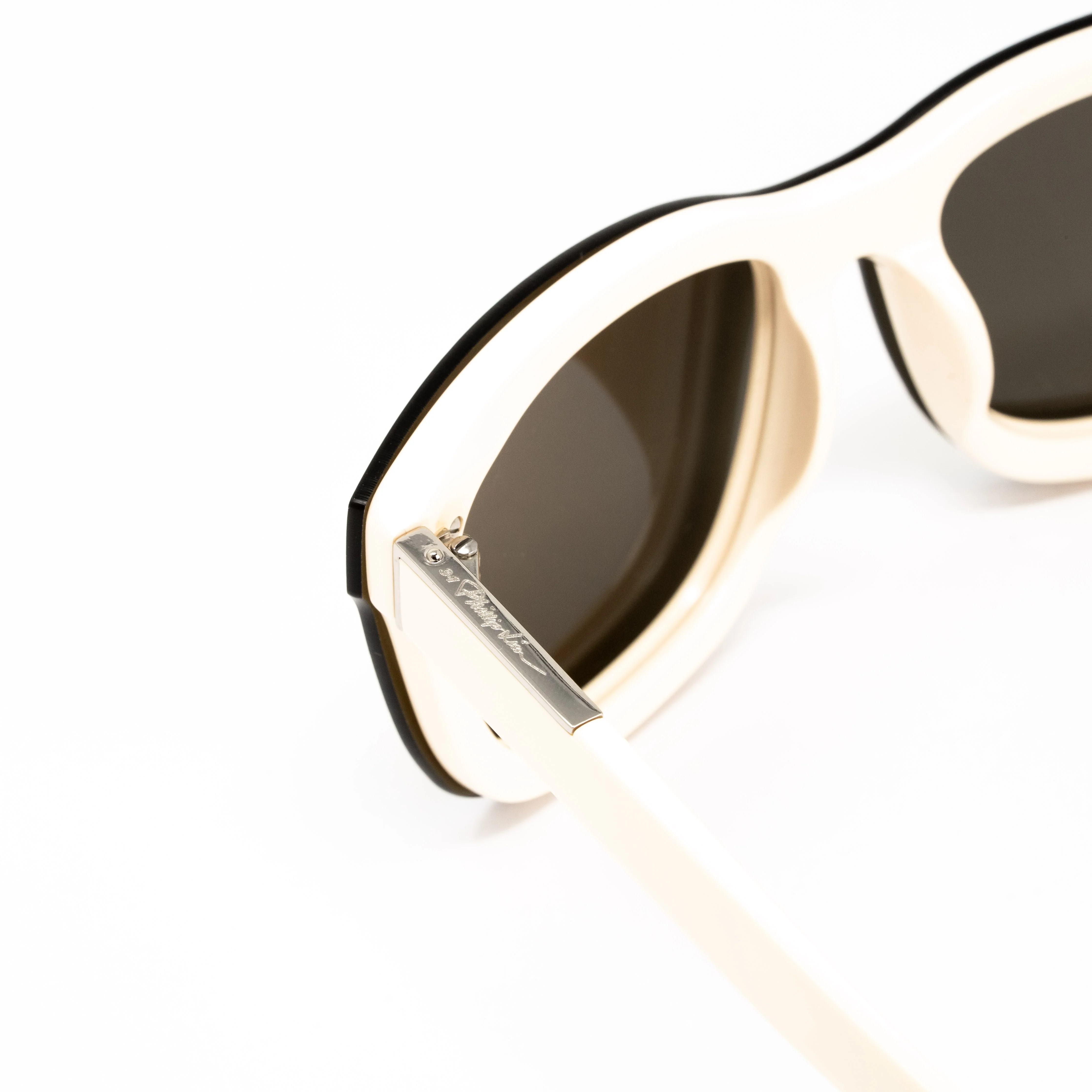 Phillip Lim x Linda Farrow White Sunglasses - Image 4