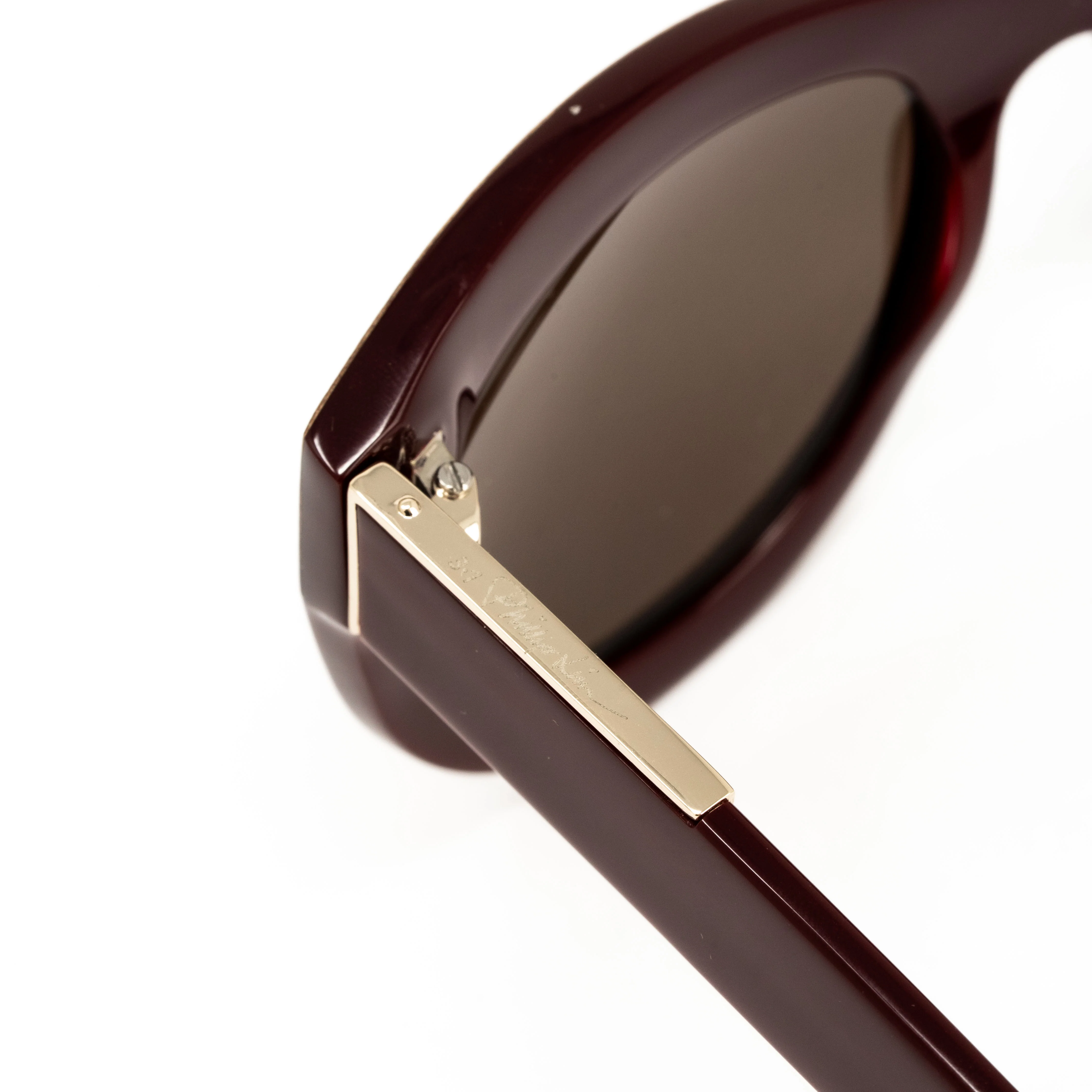 Phillip Lim x Linda Farrow Brown Sunglasses - Image 4