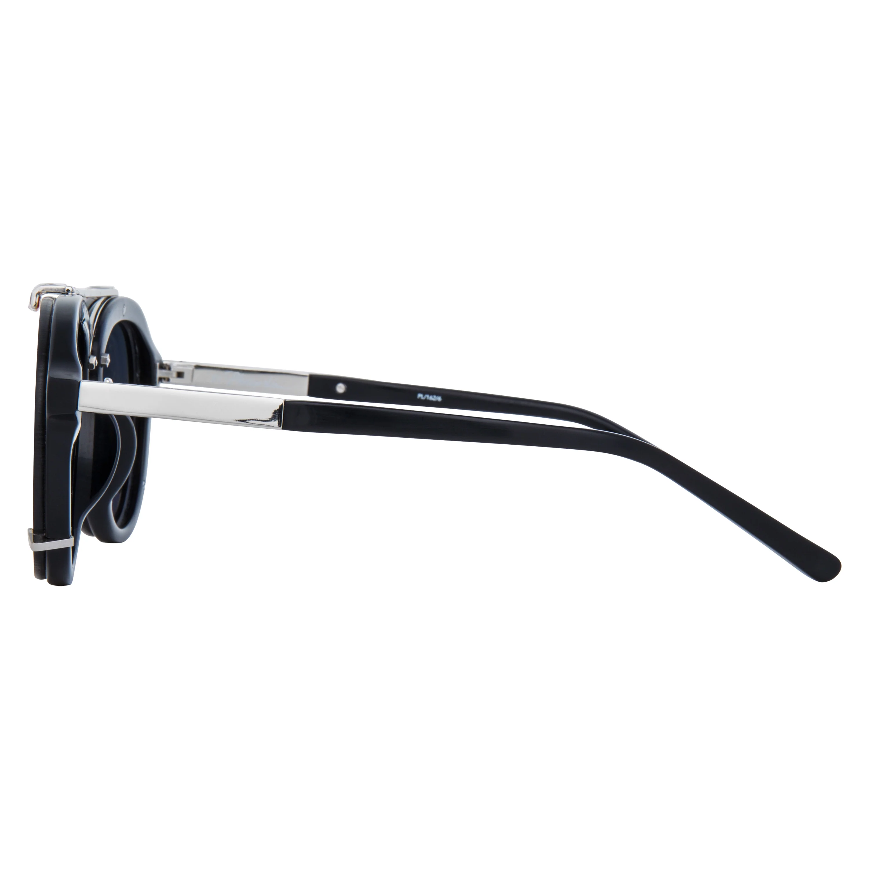 Phillip Lim x Linda Farrow Orange Mirror Sunglasses - Image 3