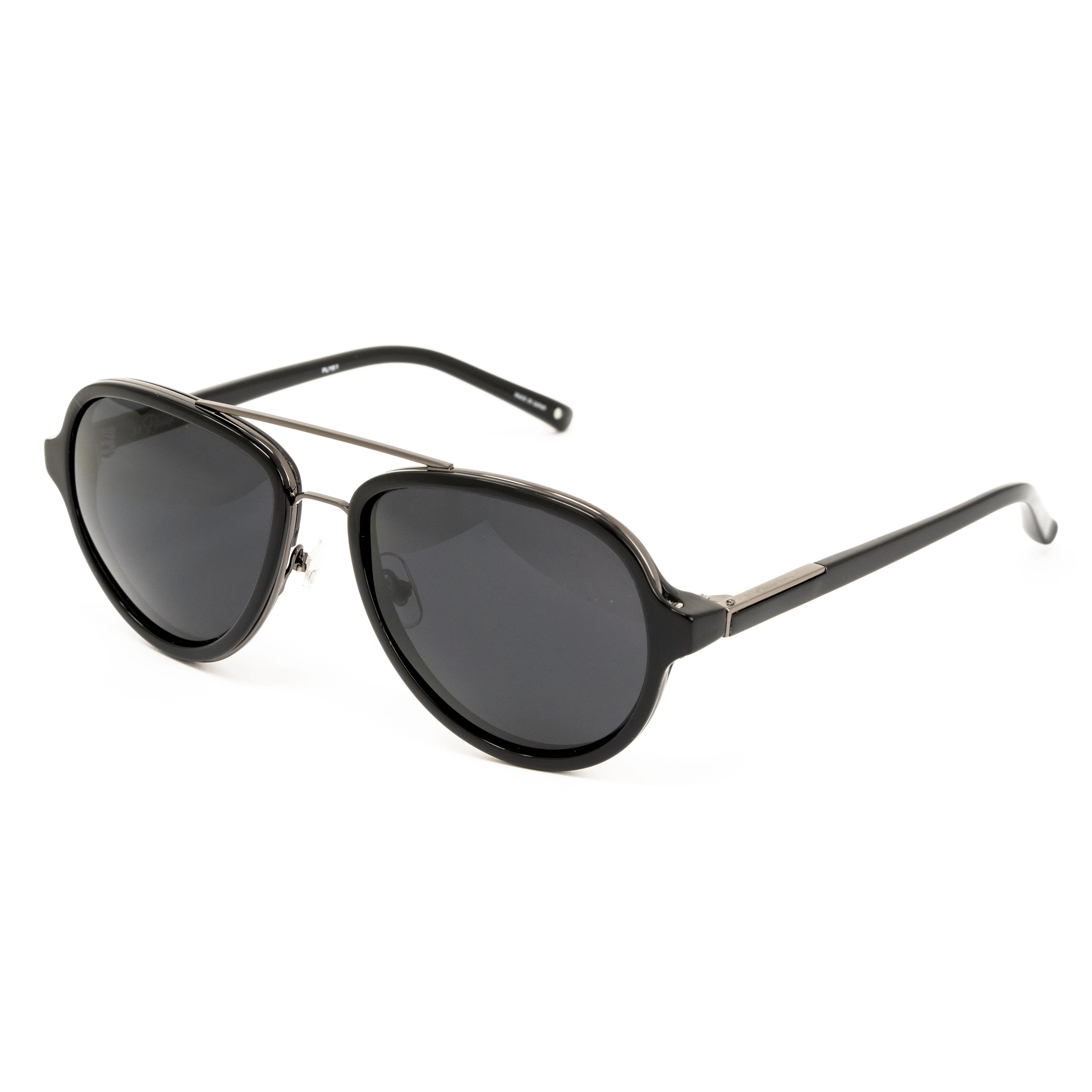 Phillip Lim x Linda Farrow Black Sunglasses