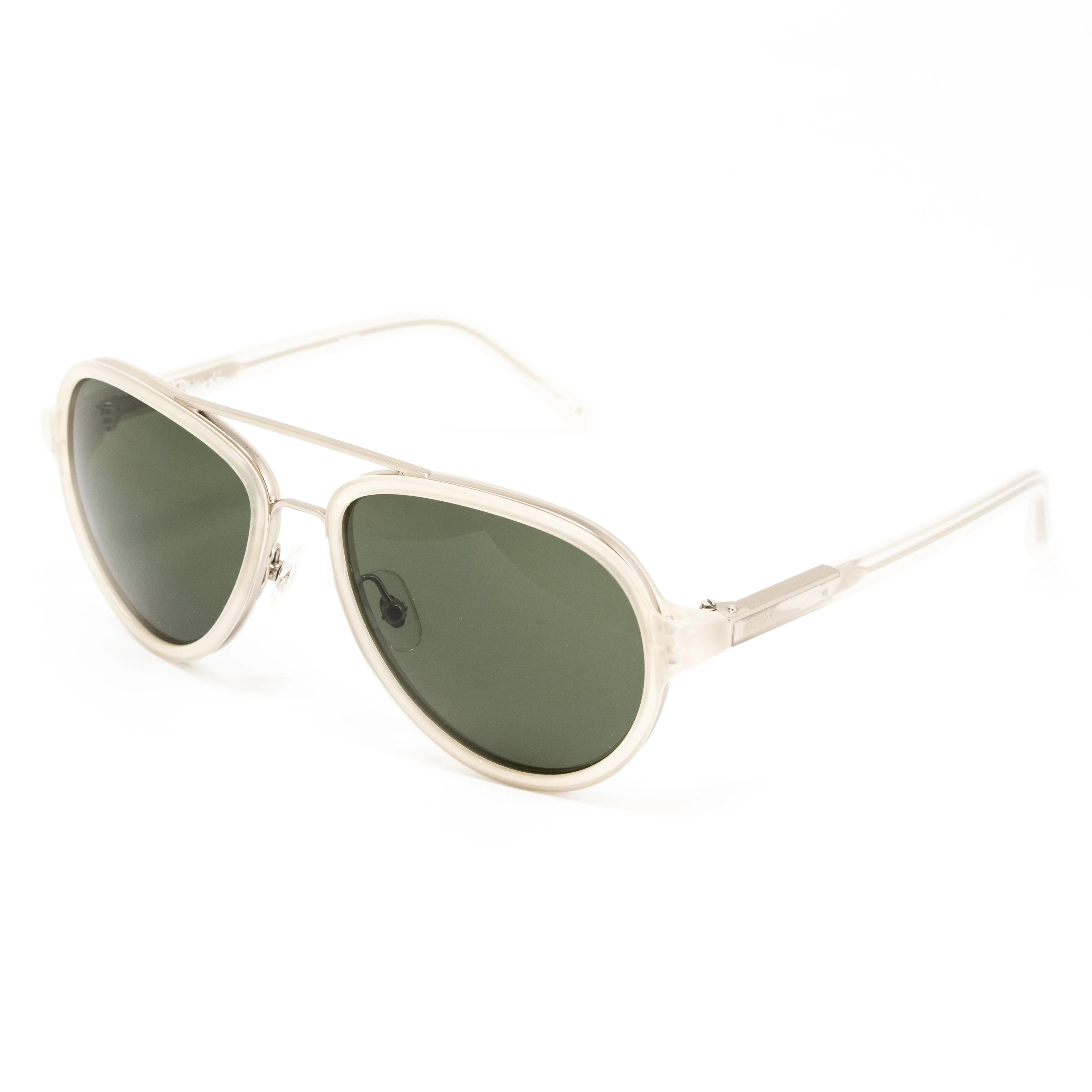 Phillip Lim x Linda Farrow Green Sunglasses
