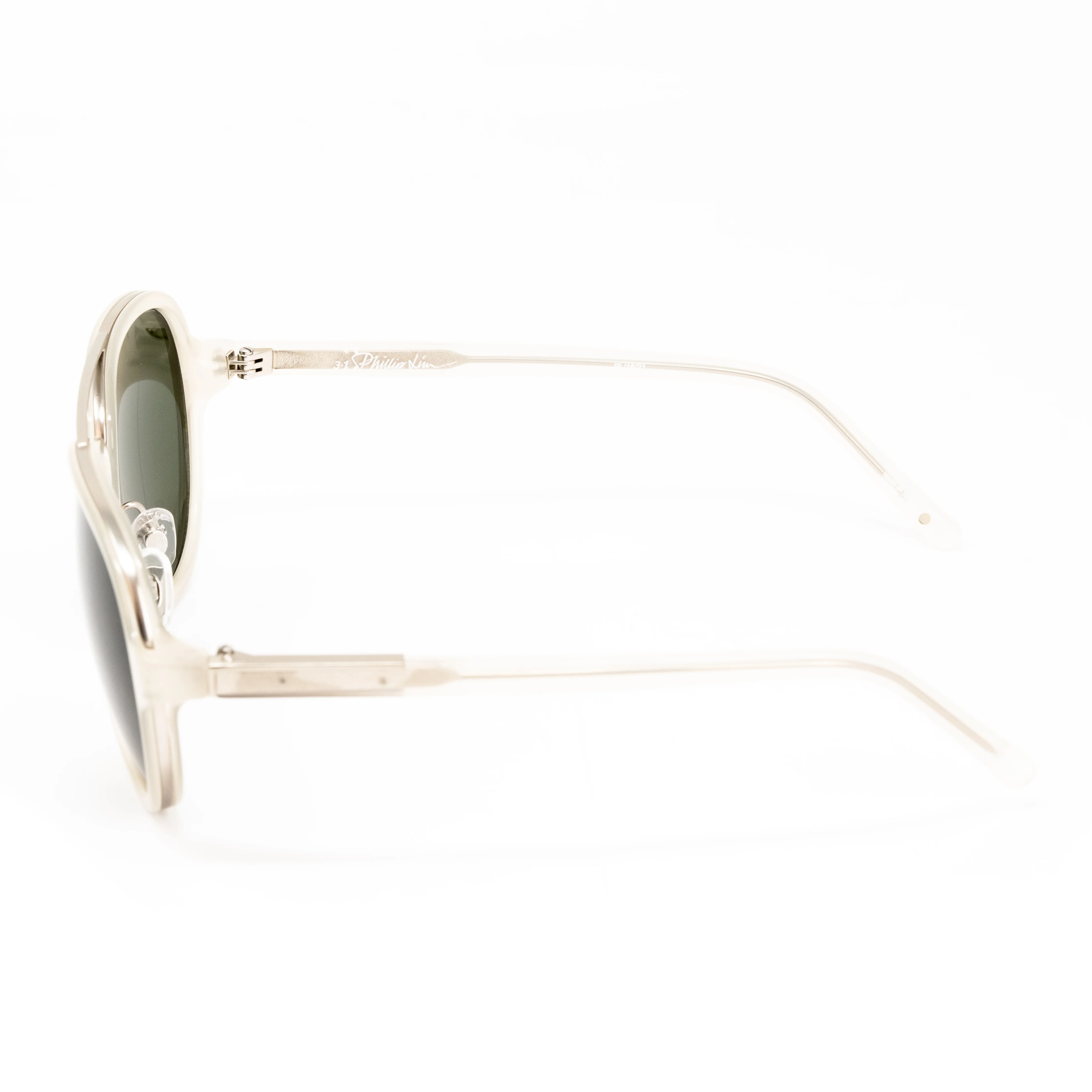 Phillip Lim x Linda Farrow Green Sunglasses - Image 2