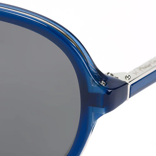 Phillip Lim x Linda Farrow Grey Blue Sunglasses - Image 3