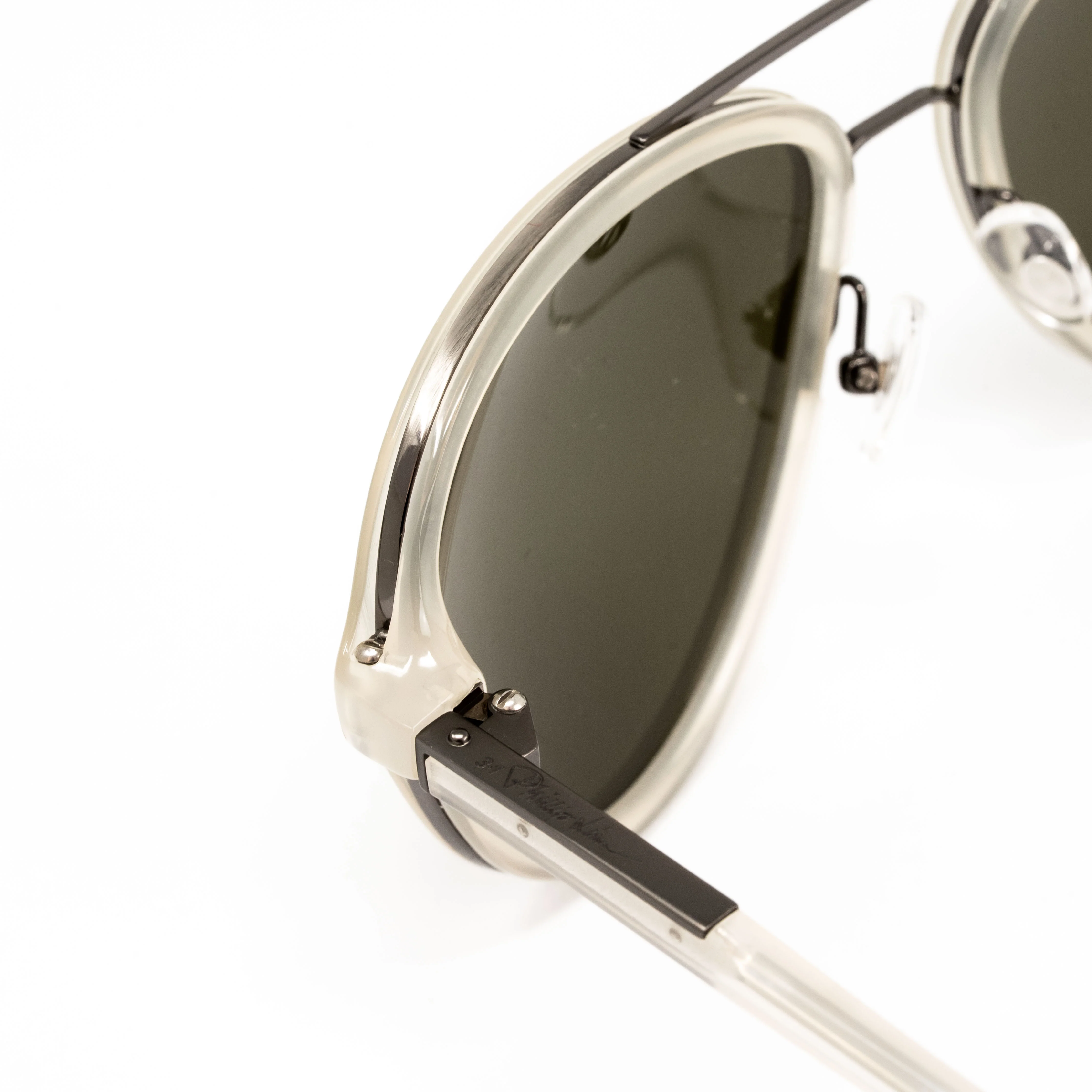 Phillip Lim x Linda Farrow Green Sunglasses - Image 4