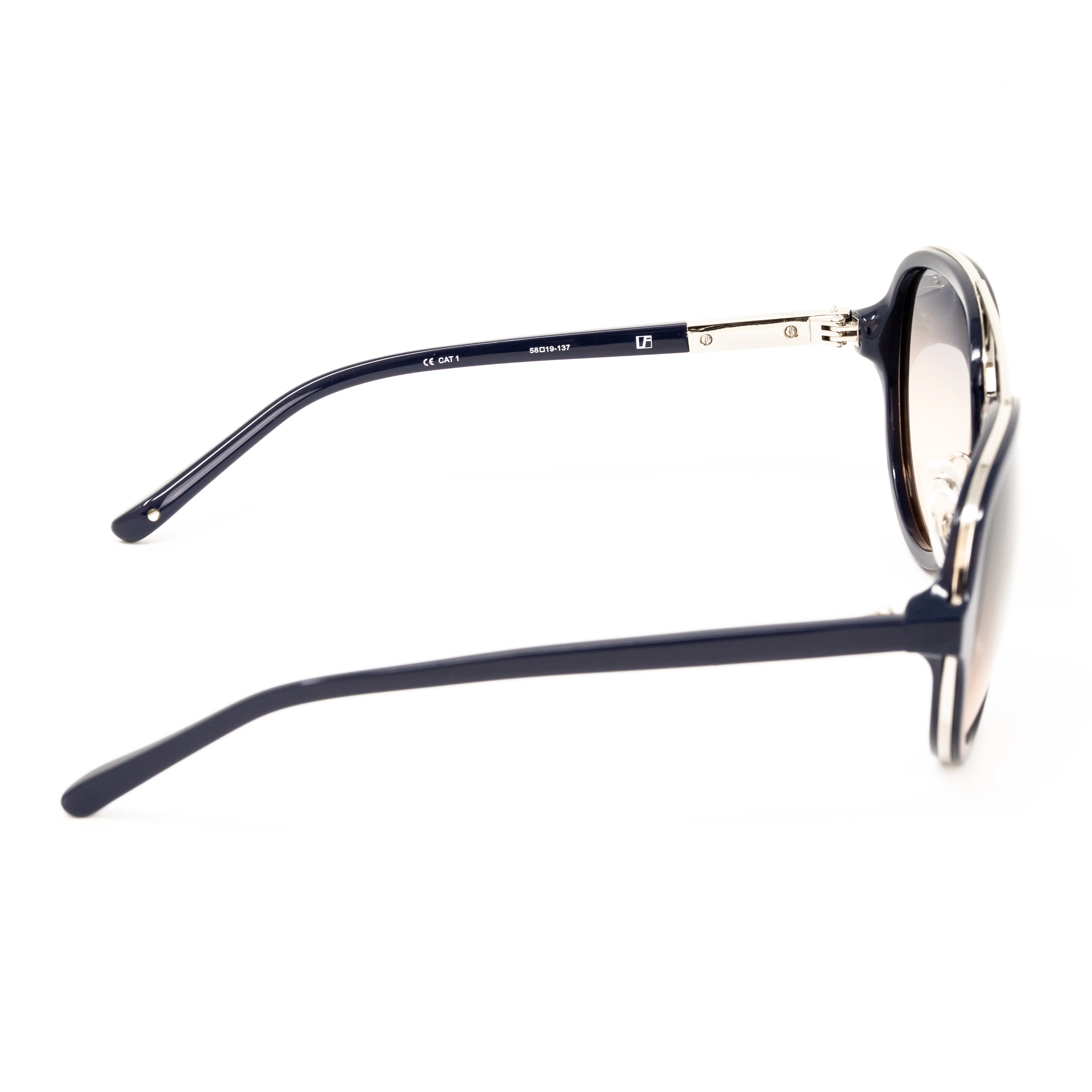 Phillip Lim x Linda Farrow Navy Sunglasses - Image 3