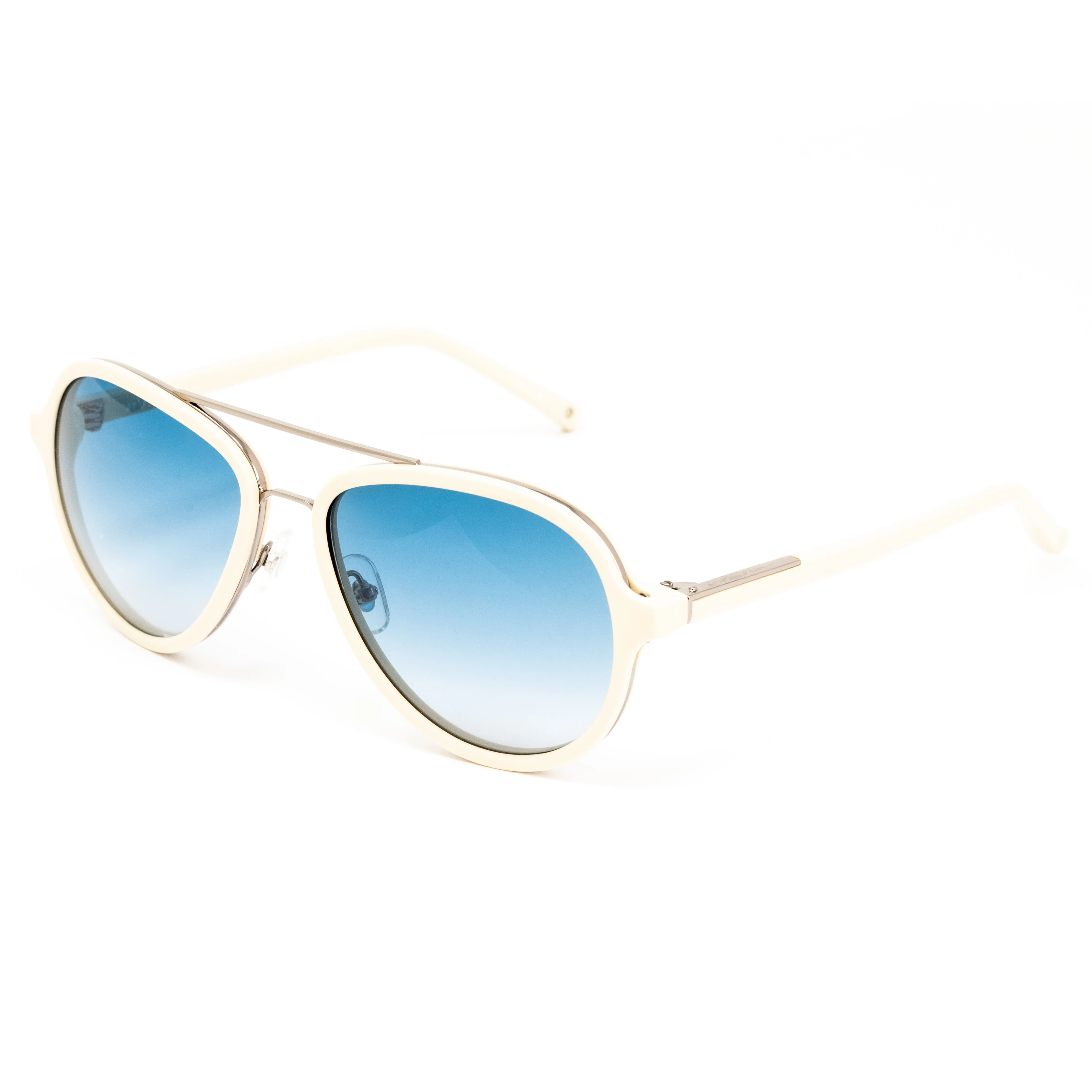 Phillip Lim x Linda Farrow White Sunglasses