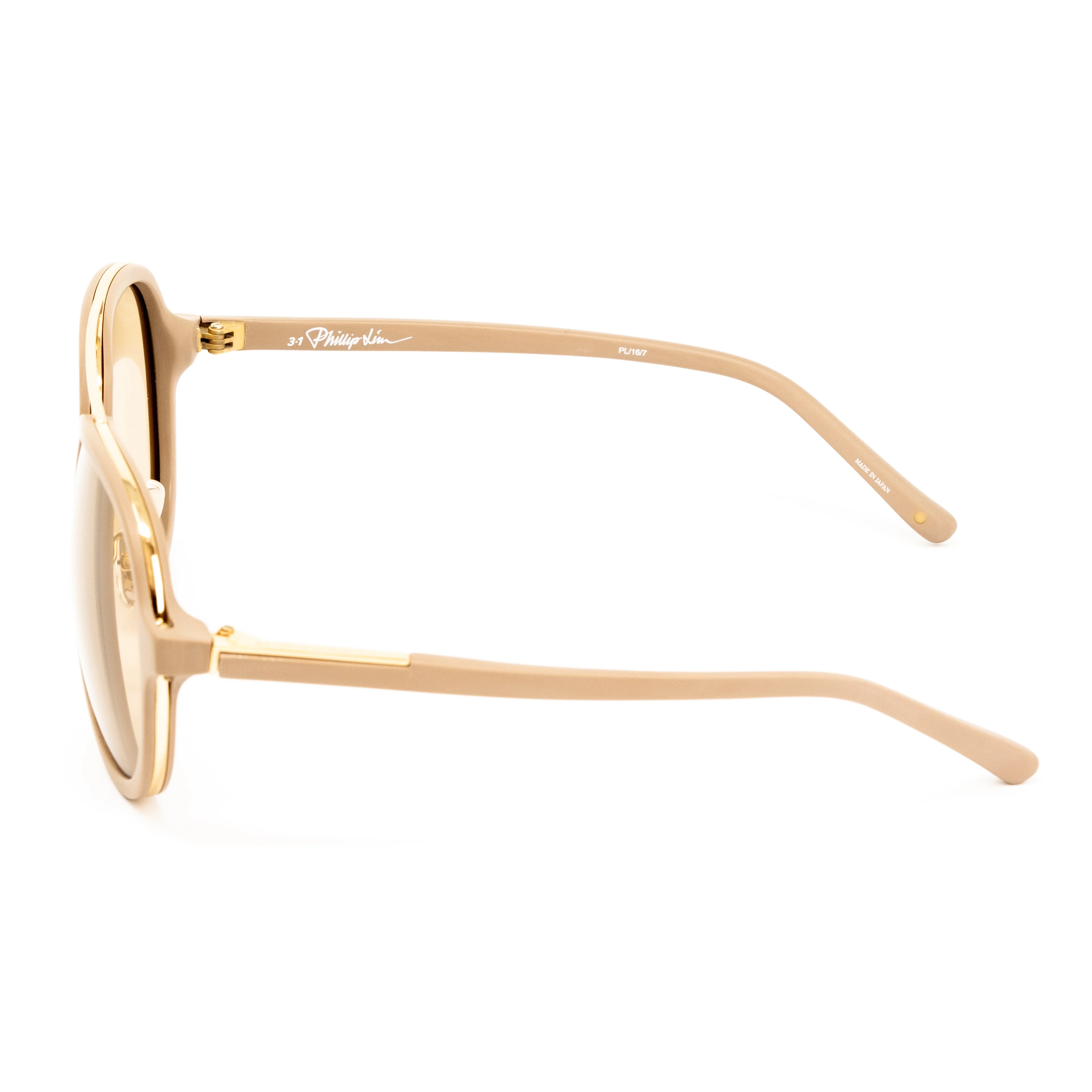Phillip Lim x Linda Farrow Beige Sunglasses - Image 2