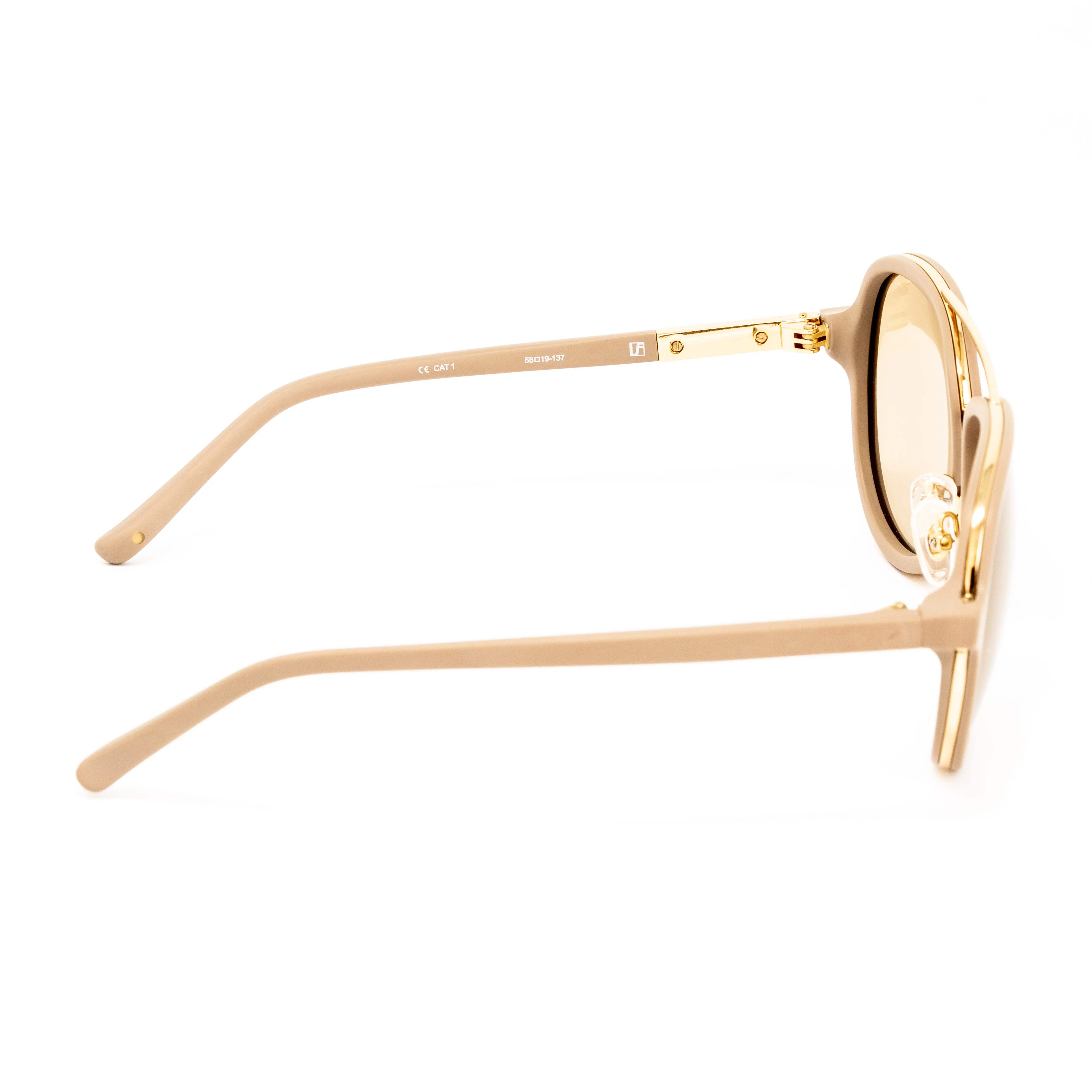 Phillip Lim x Linda Farrow Beige Sunglasses - Image 3