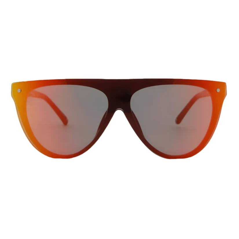 Phillip Lim x Linda Farrow Orange Mirror Sunglasses