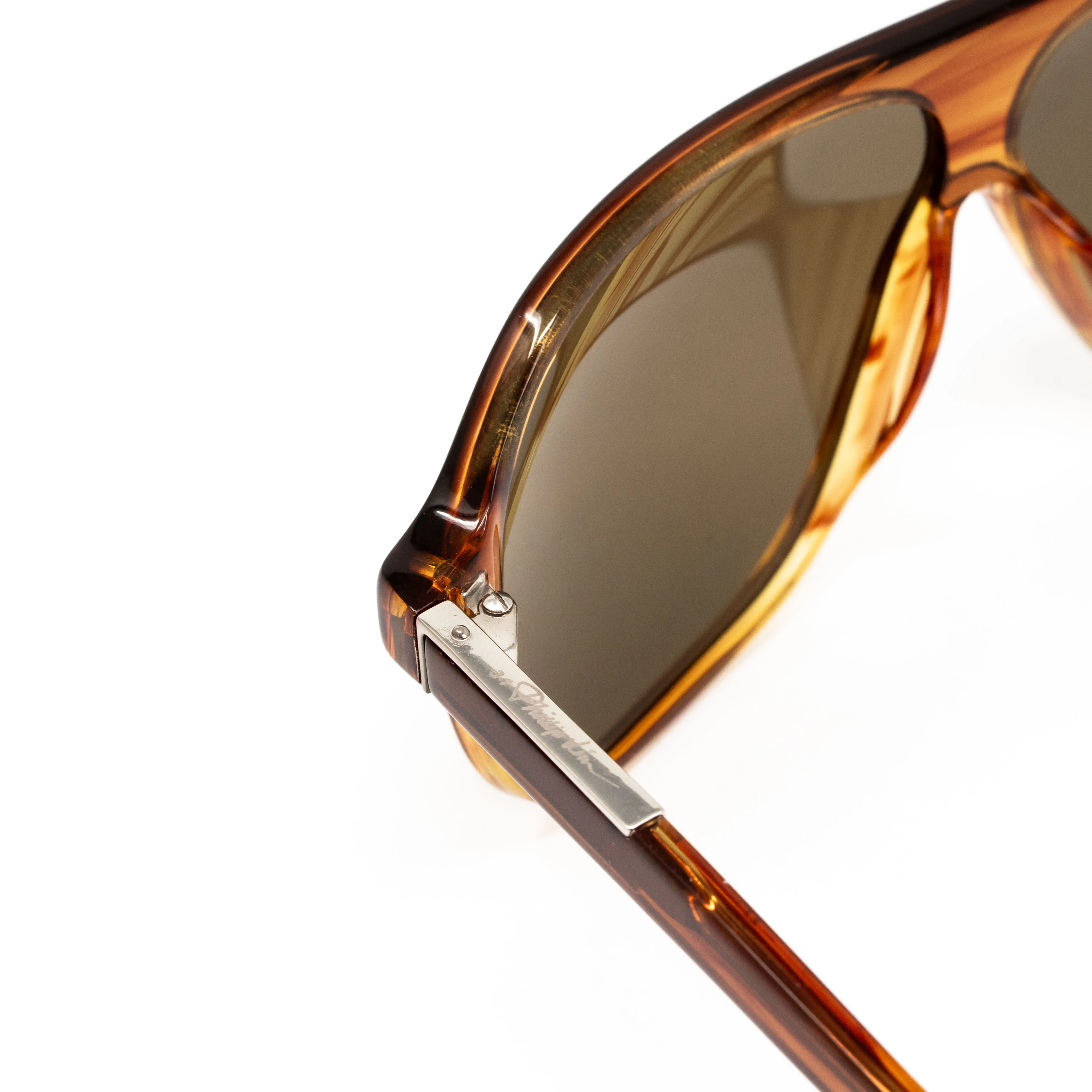 Phillip Lim x Linda Farrow Brown Sunglasses - Image 4