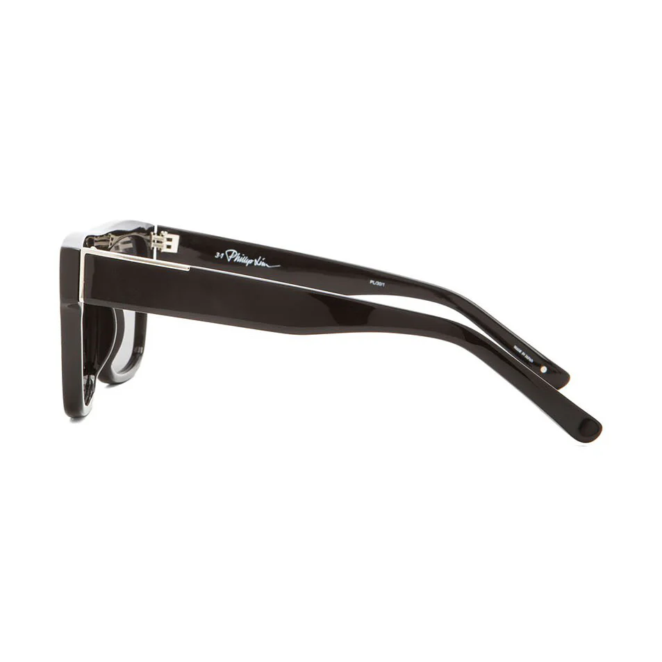 Phillip Lim x Linda Farrow Black Sunglasses - Image 3