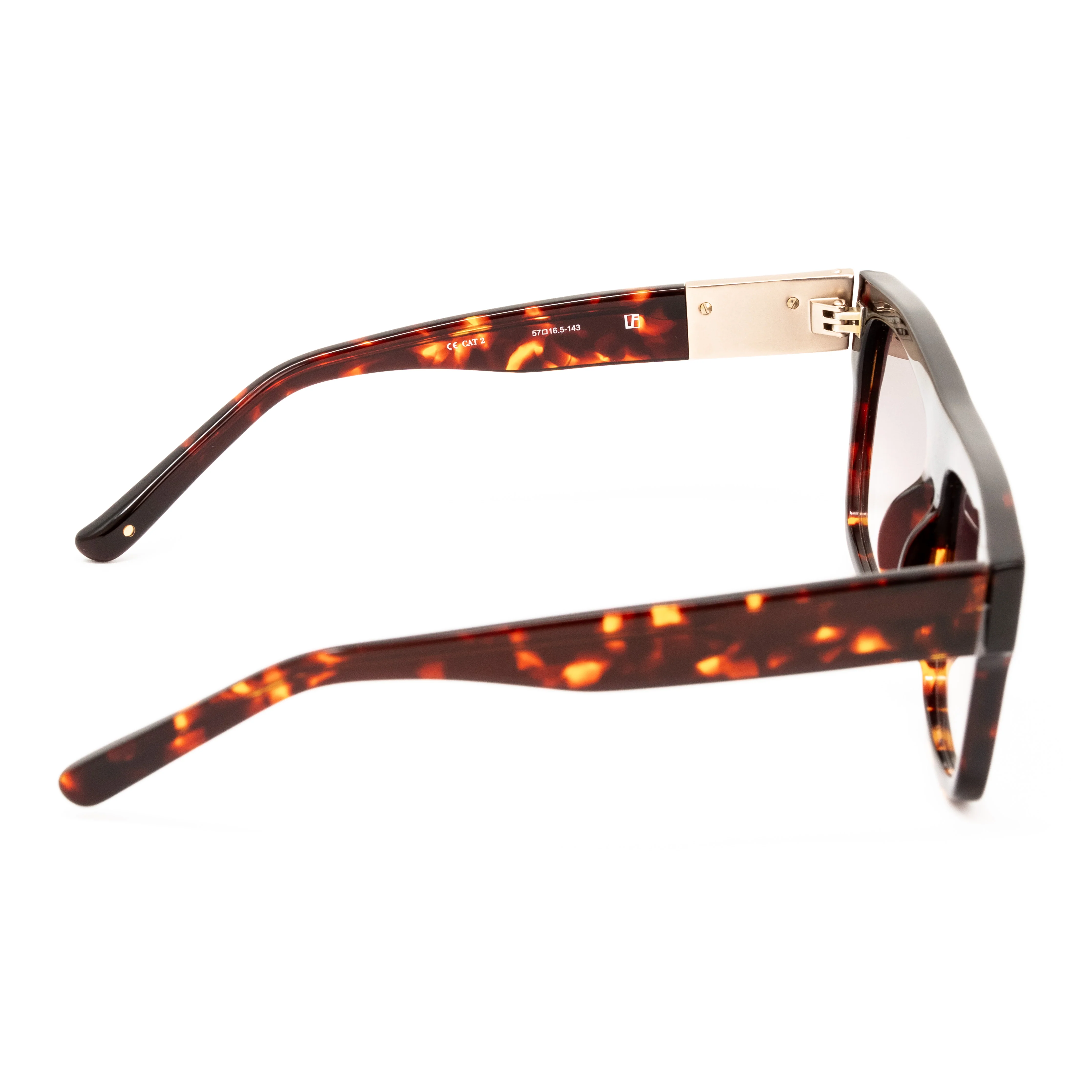 Phillip Lim x Linda Farrow Tortoiseshell Sunglasses - Image 3