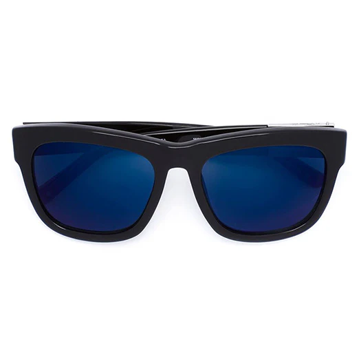 Phillip Lim x Linda Farrow Blue Black Sunglasses - Image 2