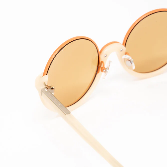 Phillip Lim x Linda Farrow Beige Sunglasses - Image 4