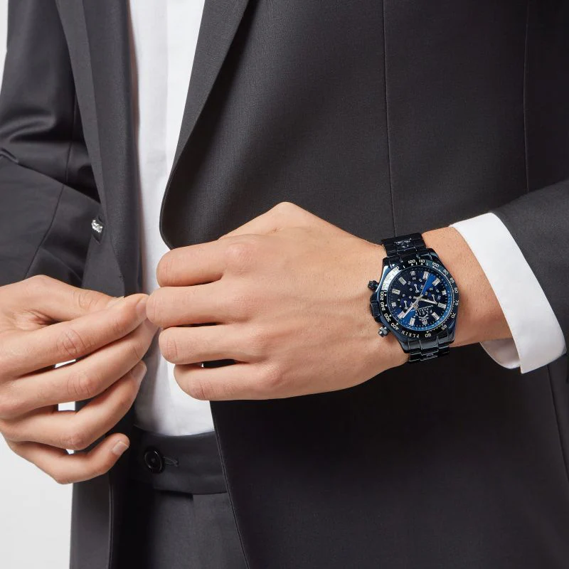 Philipp Plein Mens Watch Street Couture Nobile Blue IP - Image 5